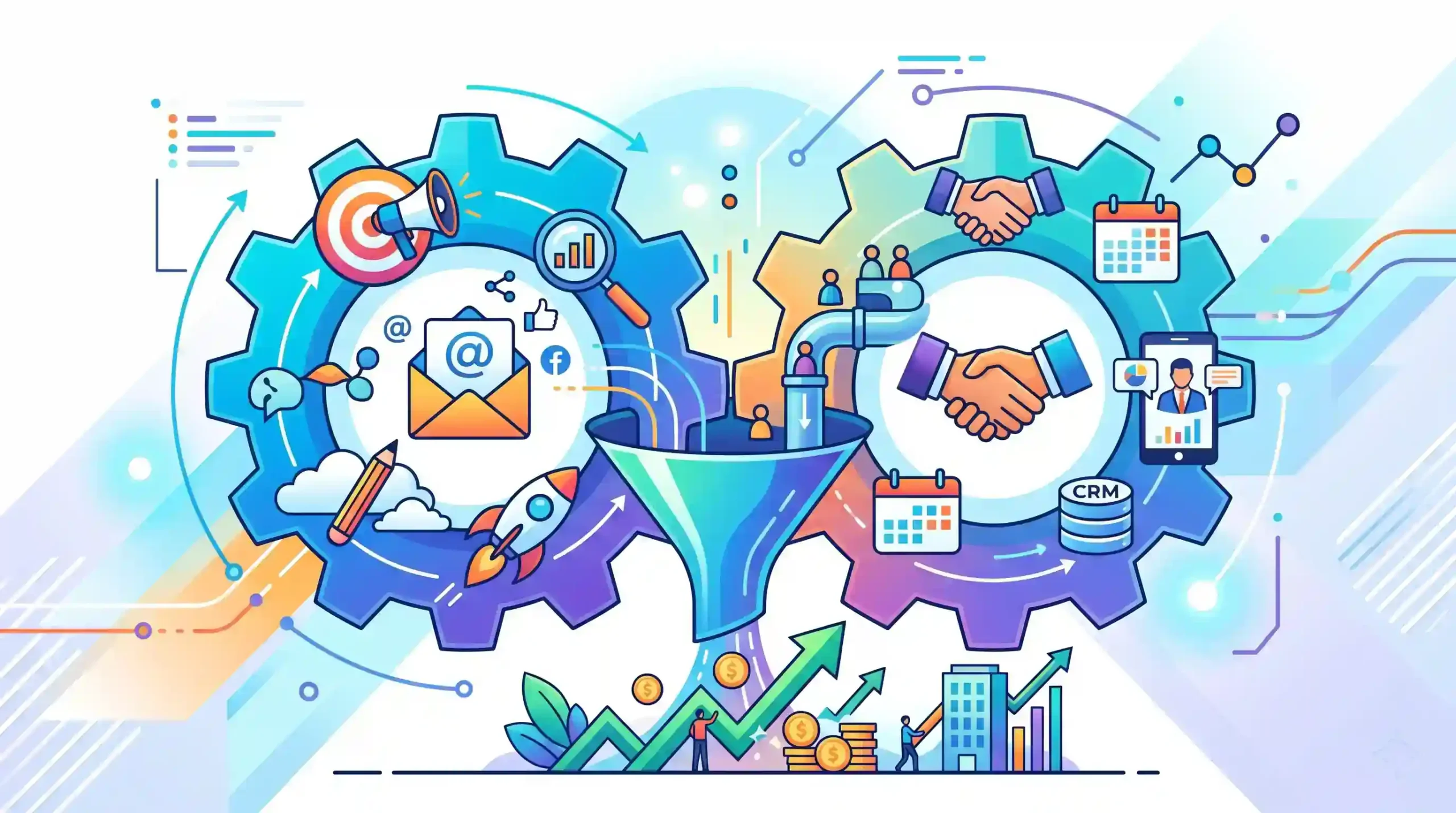 🤝 همسوسازی بازاریابی دیجیتال و اتوماسیون فروش
