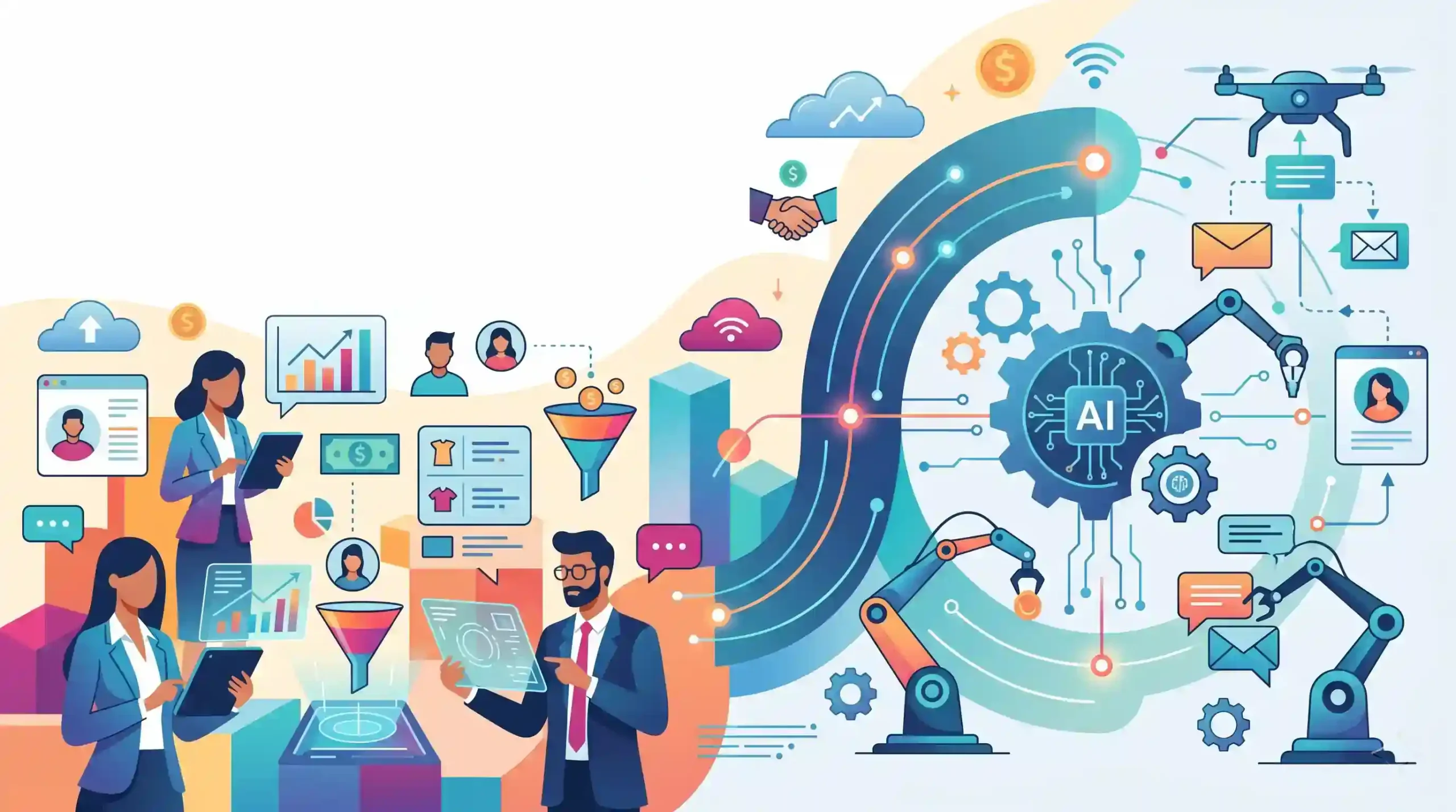 🚀 مقدمه‌ای بر تحول دیجیتال در فروش و نقش اتوماسیون