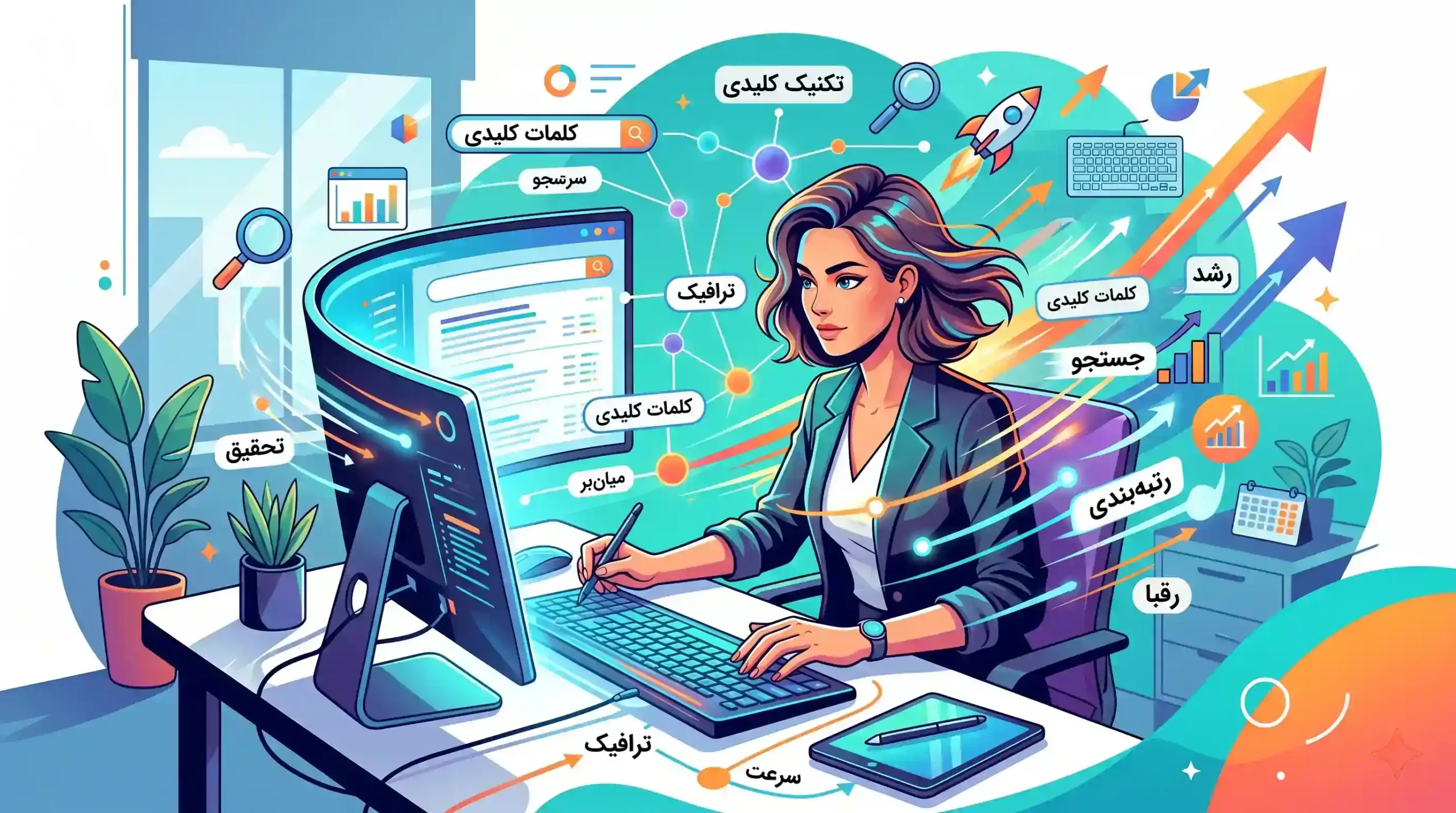 ⚡ تکنیکهای میانبر برای تحقیق سریع کلمات کلیدی
