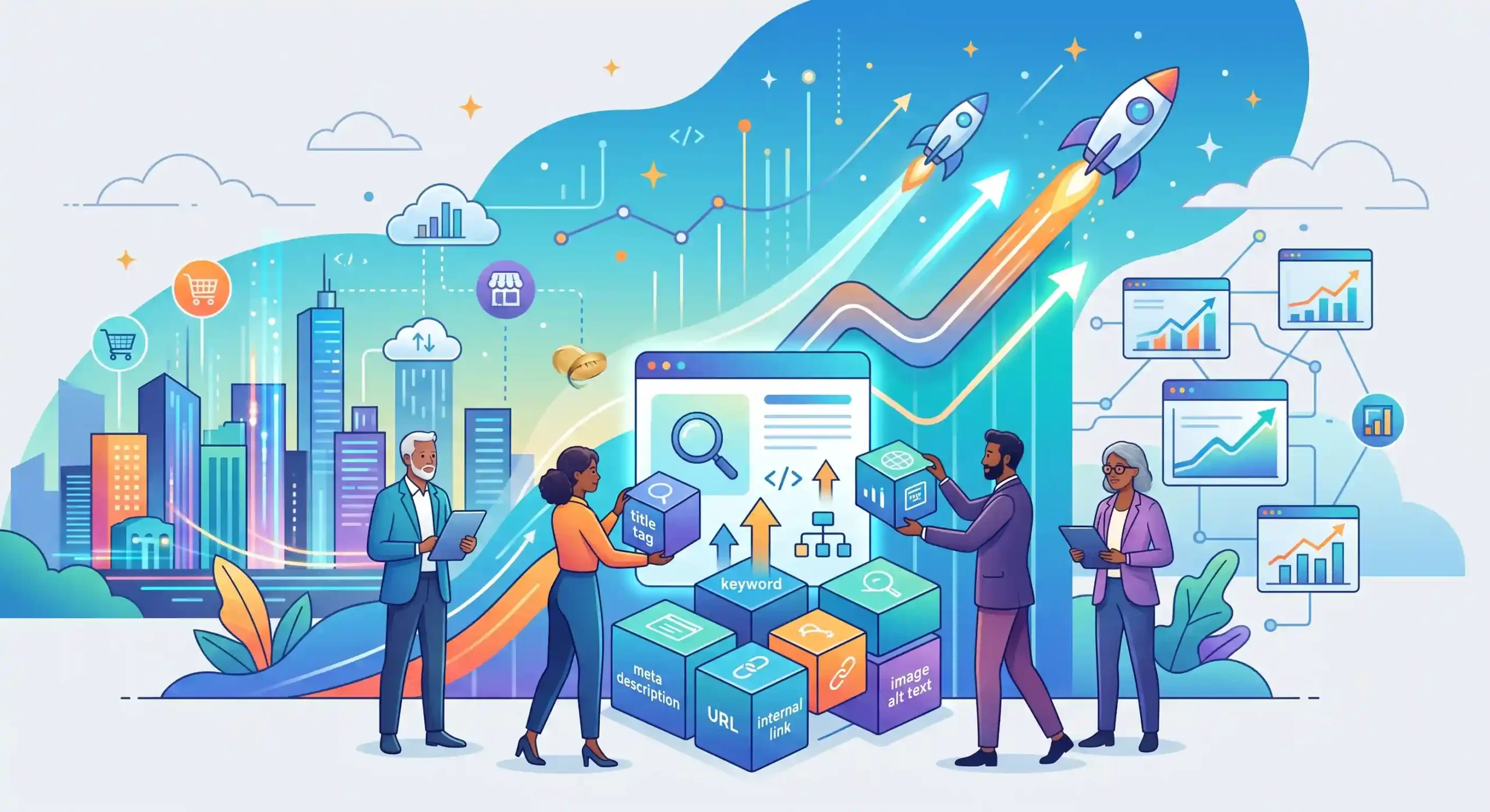 📈 بهینهسازی حضور در بازار دیجیتال و اهمیت سئو داخلی
