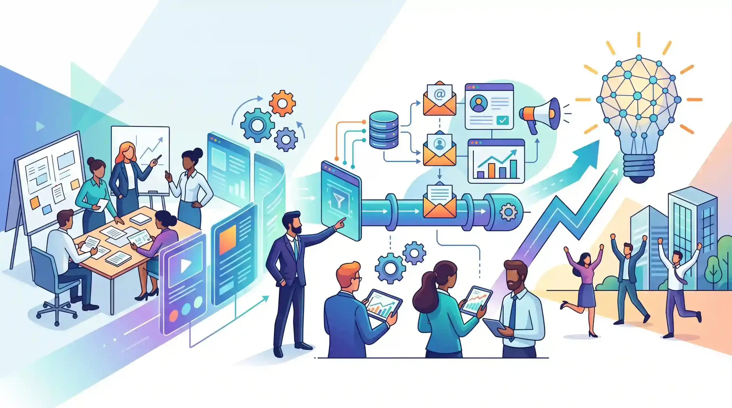 🛠️ گام‌های عملی برای پیاده‌سازی اتوماسیون سازی فرایندهای فروش در کسب‌وکار