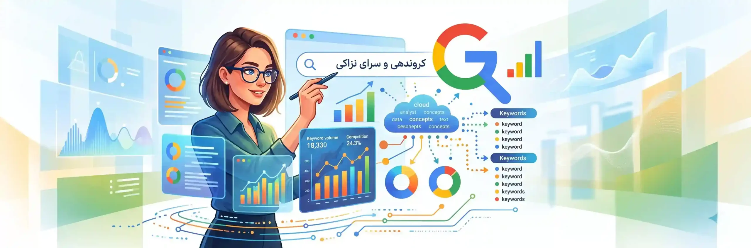 🛠️ آشنایی عمیق با ابزار گوگل کیورد ریسرچ