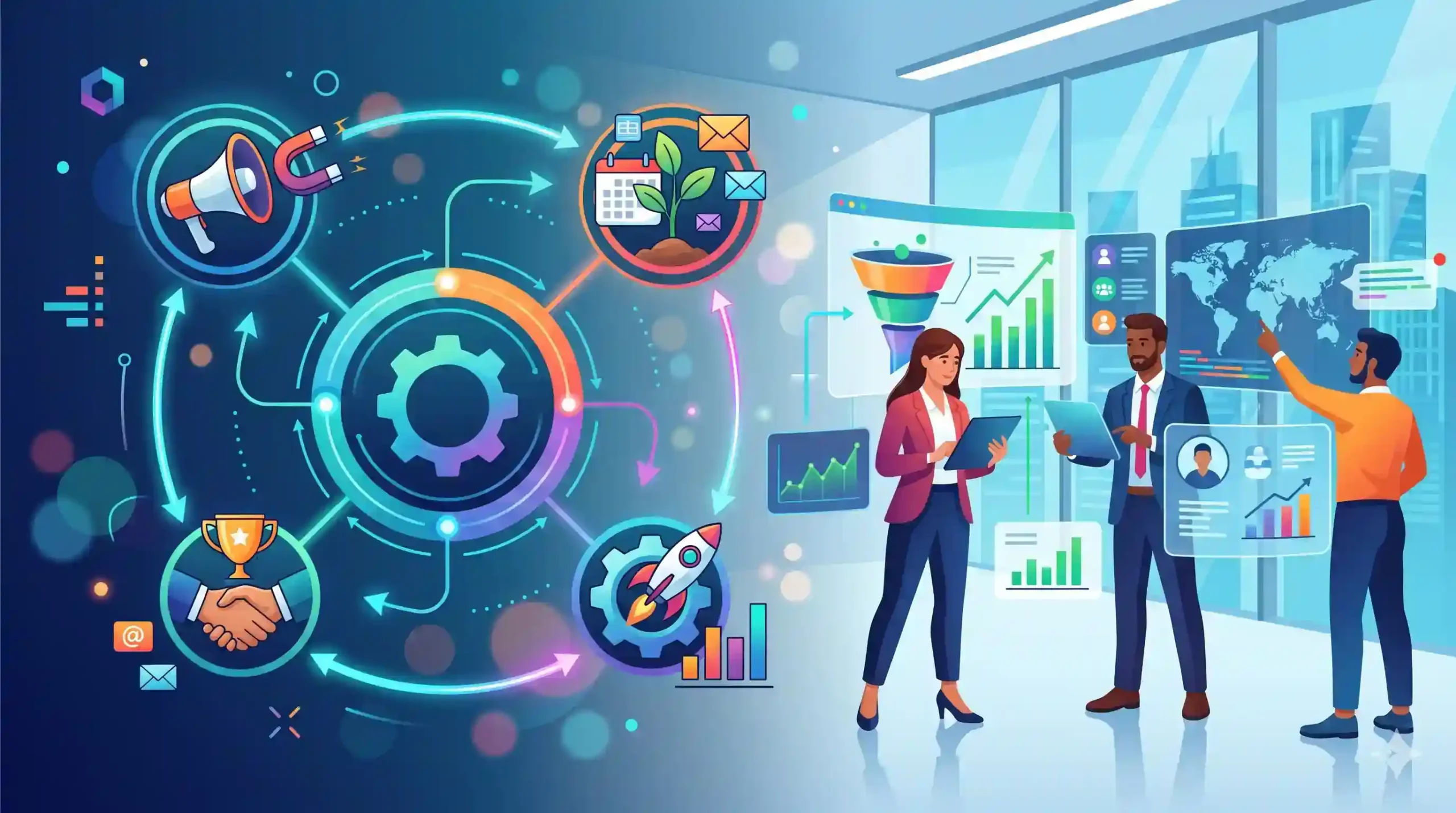 💡 نقش رسا وب آفرین در پیادهسازی و توسعه زیرساختهای اتوماسیون فروش