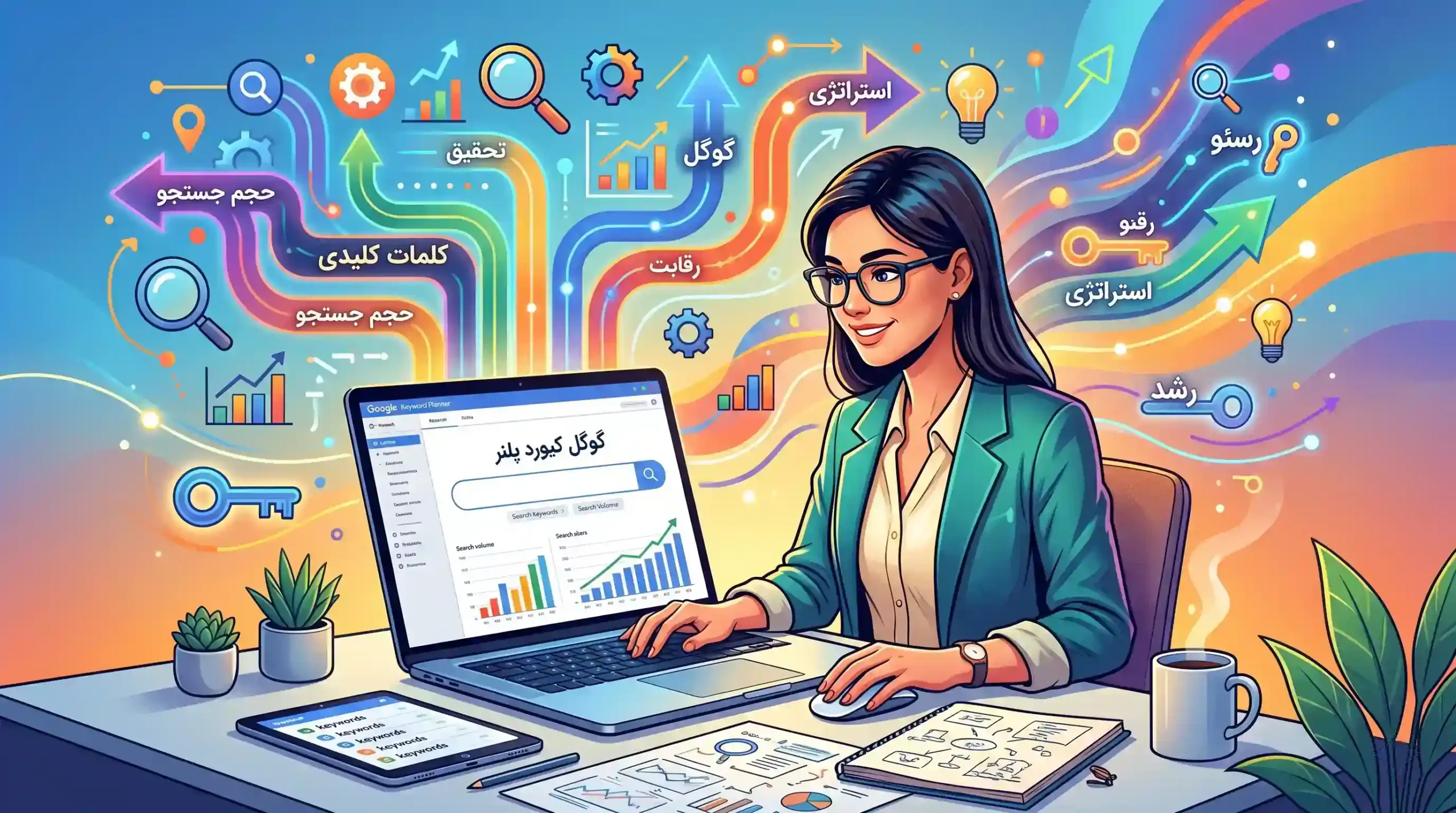 🎯 مقدمهای بر تحقیق کلمات کلیدی با گوگل کیورد ریسرچ