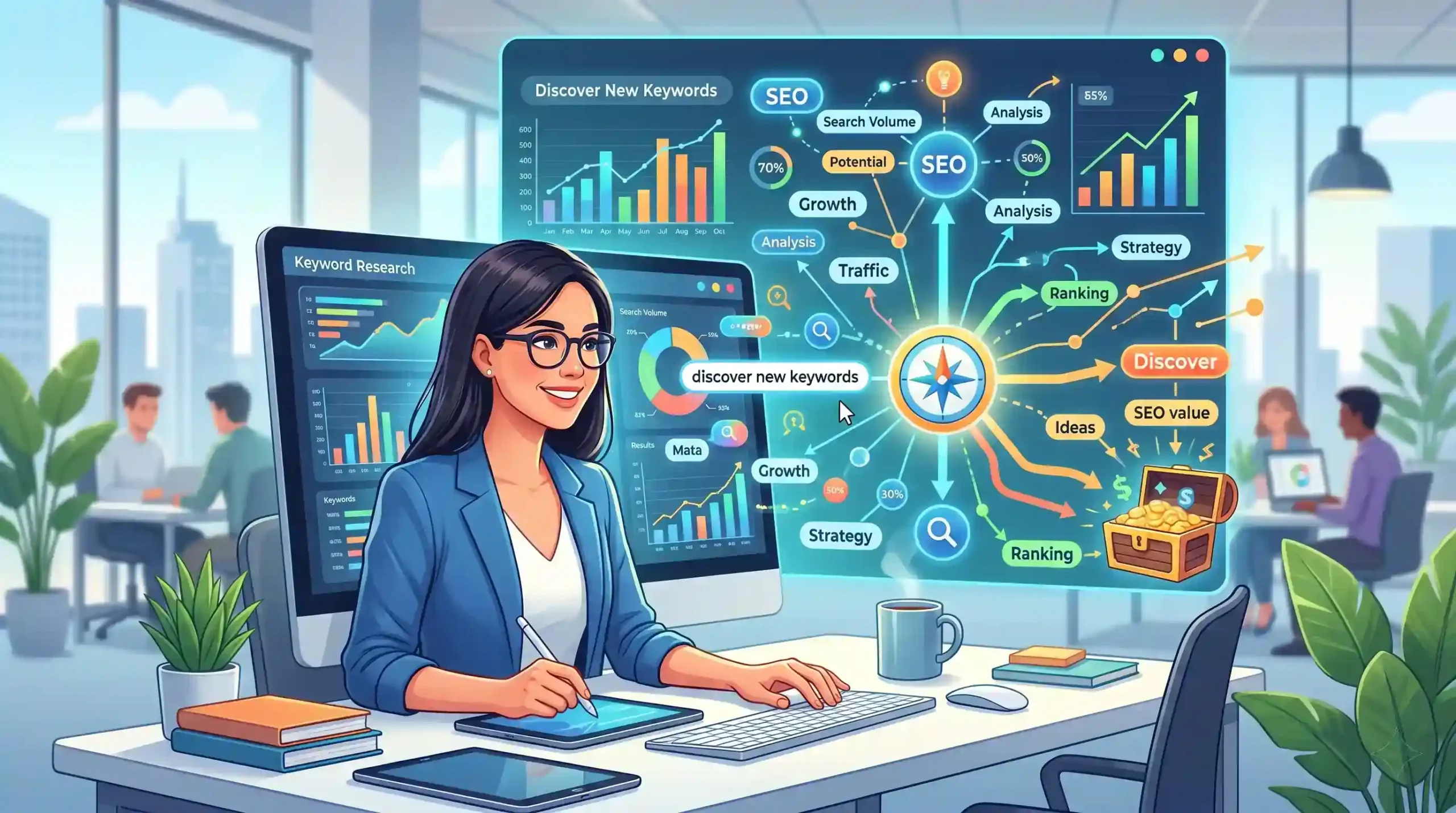 🔍 شناسایی بهترین کلمات کلیدی با قابلیت Discover New Keywords