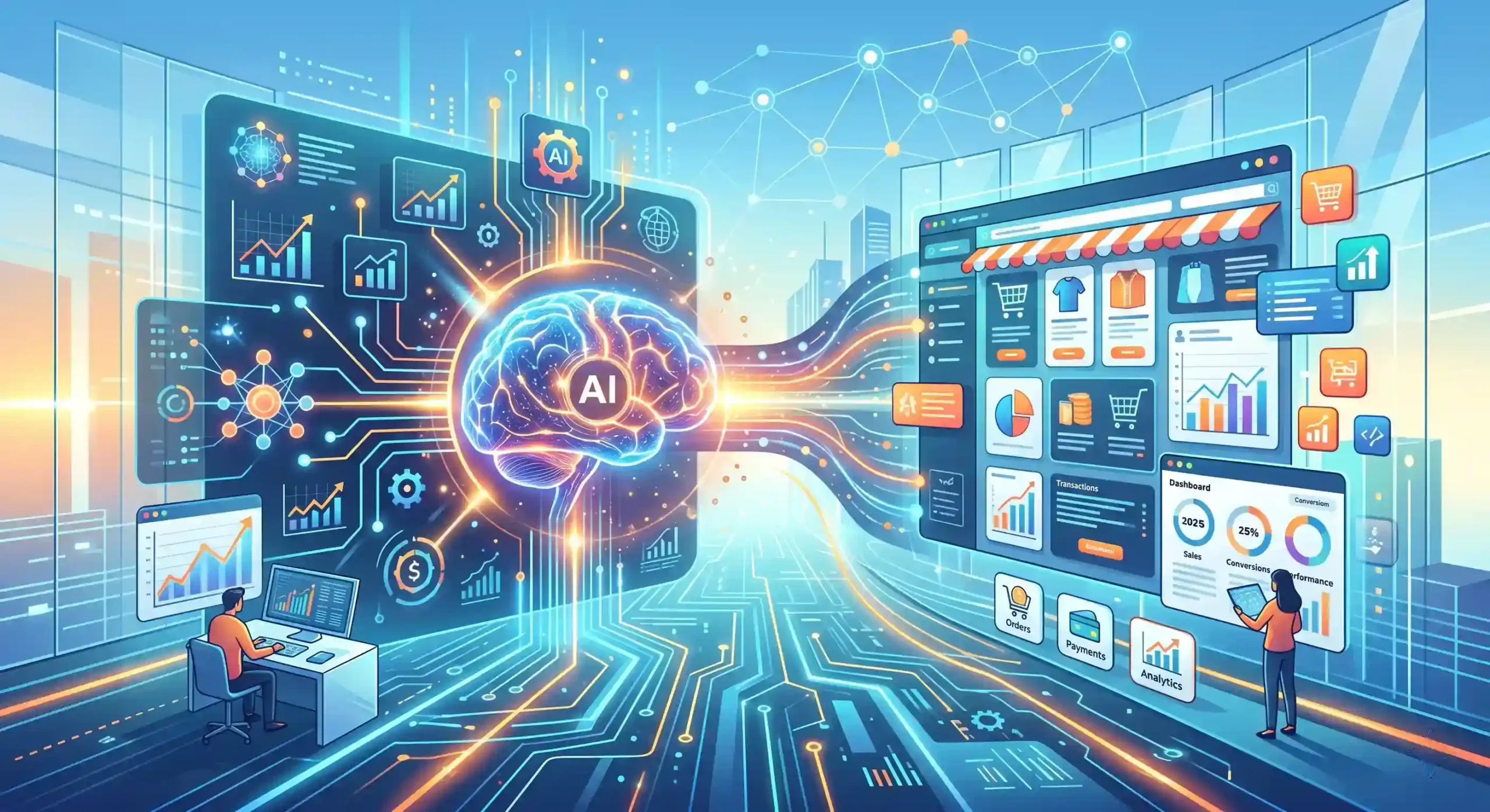 🧠 پیوند هوش مصنوعی با سیستمهای فروش در رسا وب آفرین