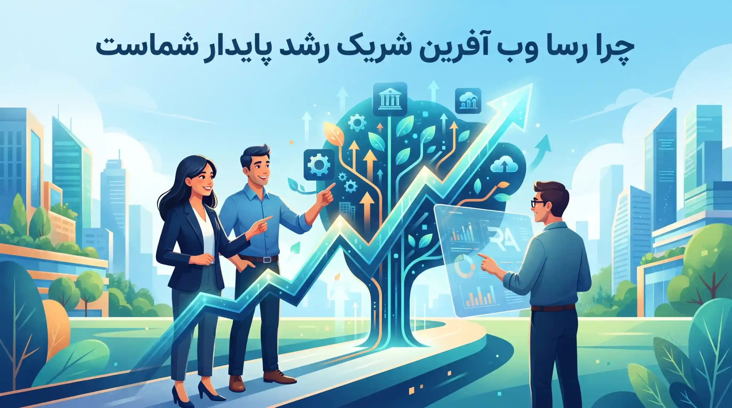 🤝 چرا رسا وب آفرین شریک رشد پایدار شماست