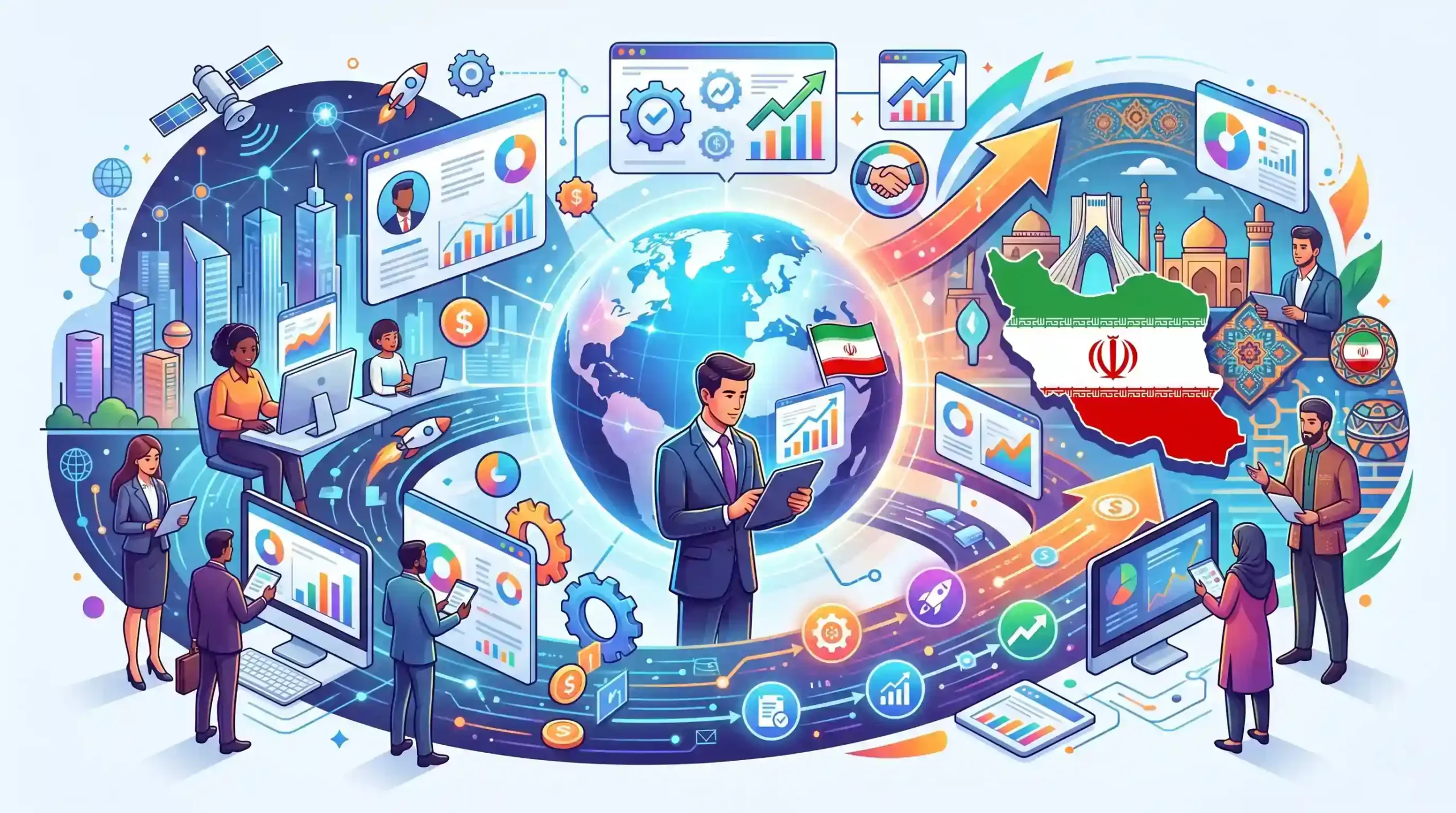 🛠️ بررسی انواع سیستم‌های اتوماسیون فروش در بازار ایران و جهان