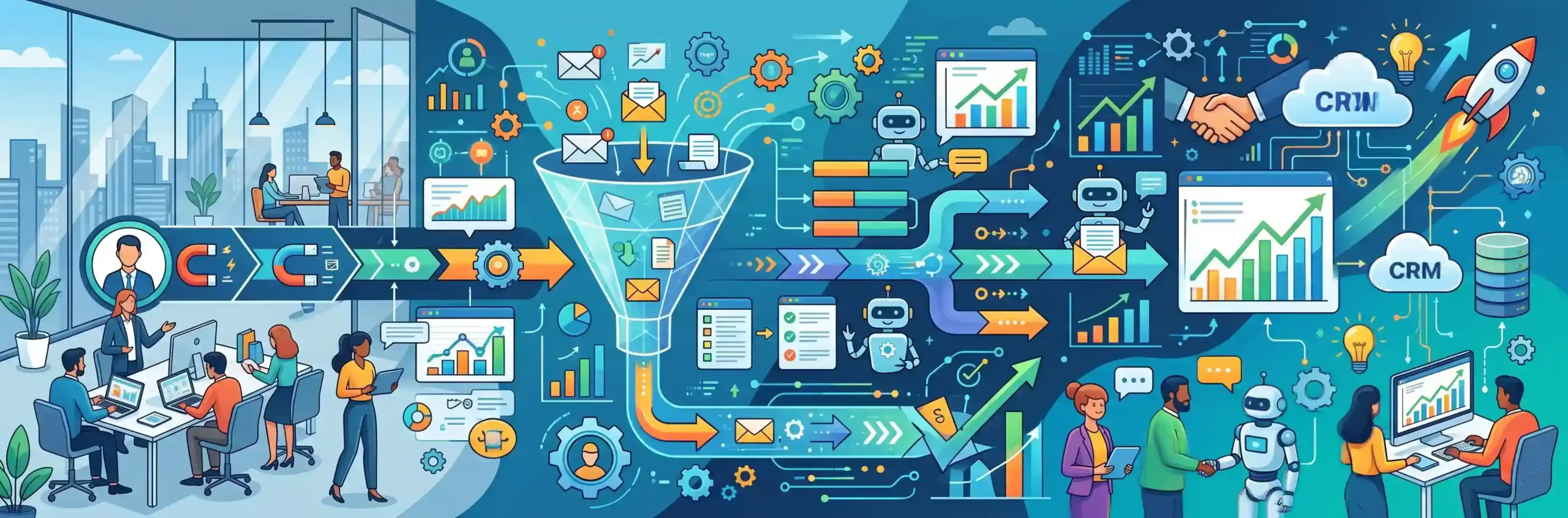 🚀 مقدمه‌ای بر اتوماسیون سازی فرایندهای فروش و تحول دیجیتال