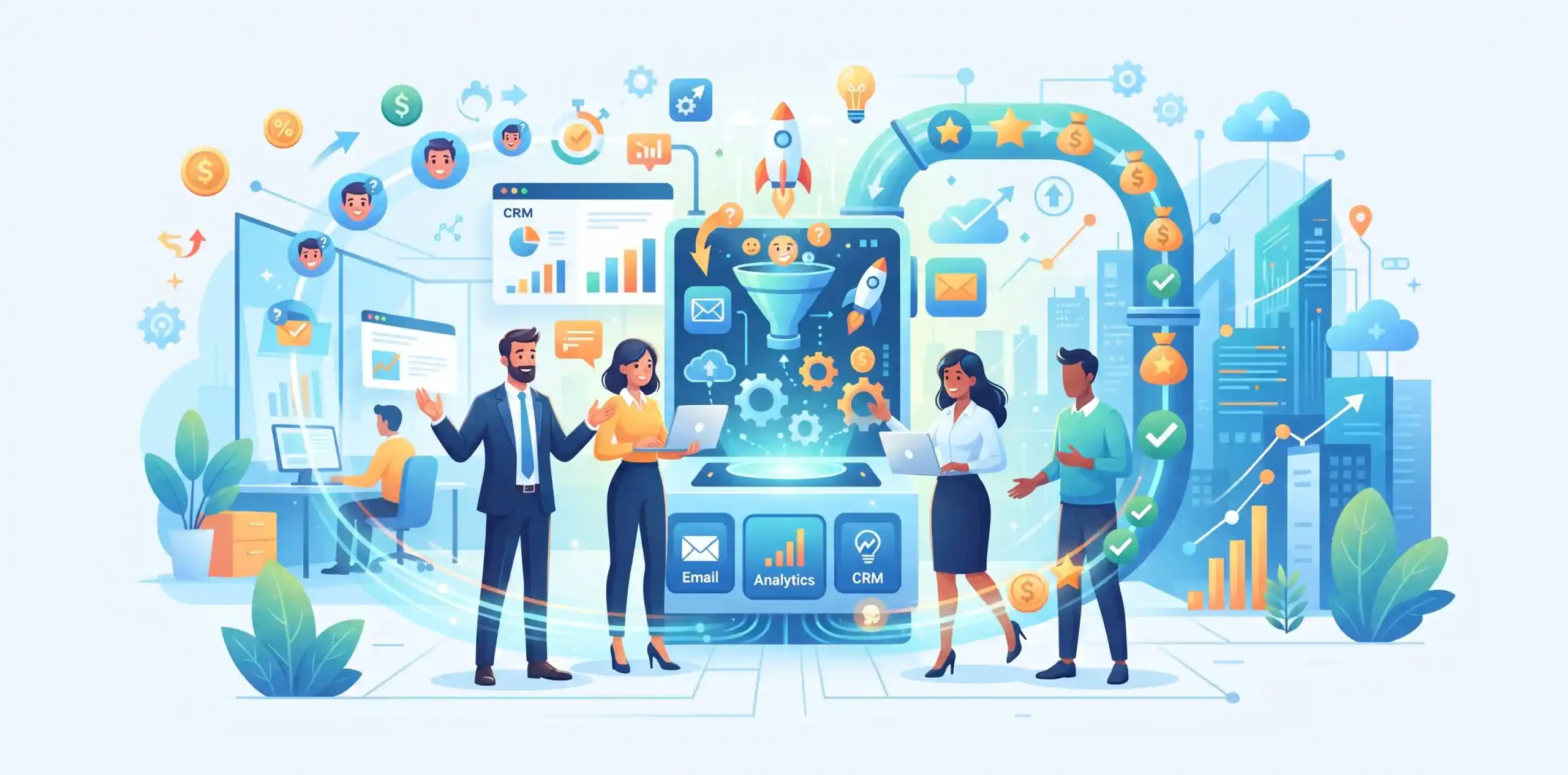 🛠️ معرفی بهترین ابزارها و نرم‌افزارهای اتوماسیون فروش در بازار