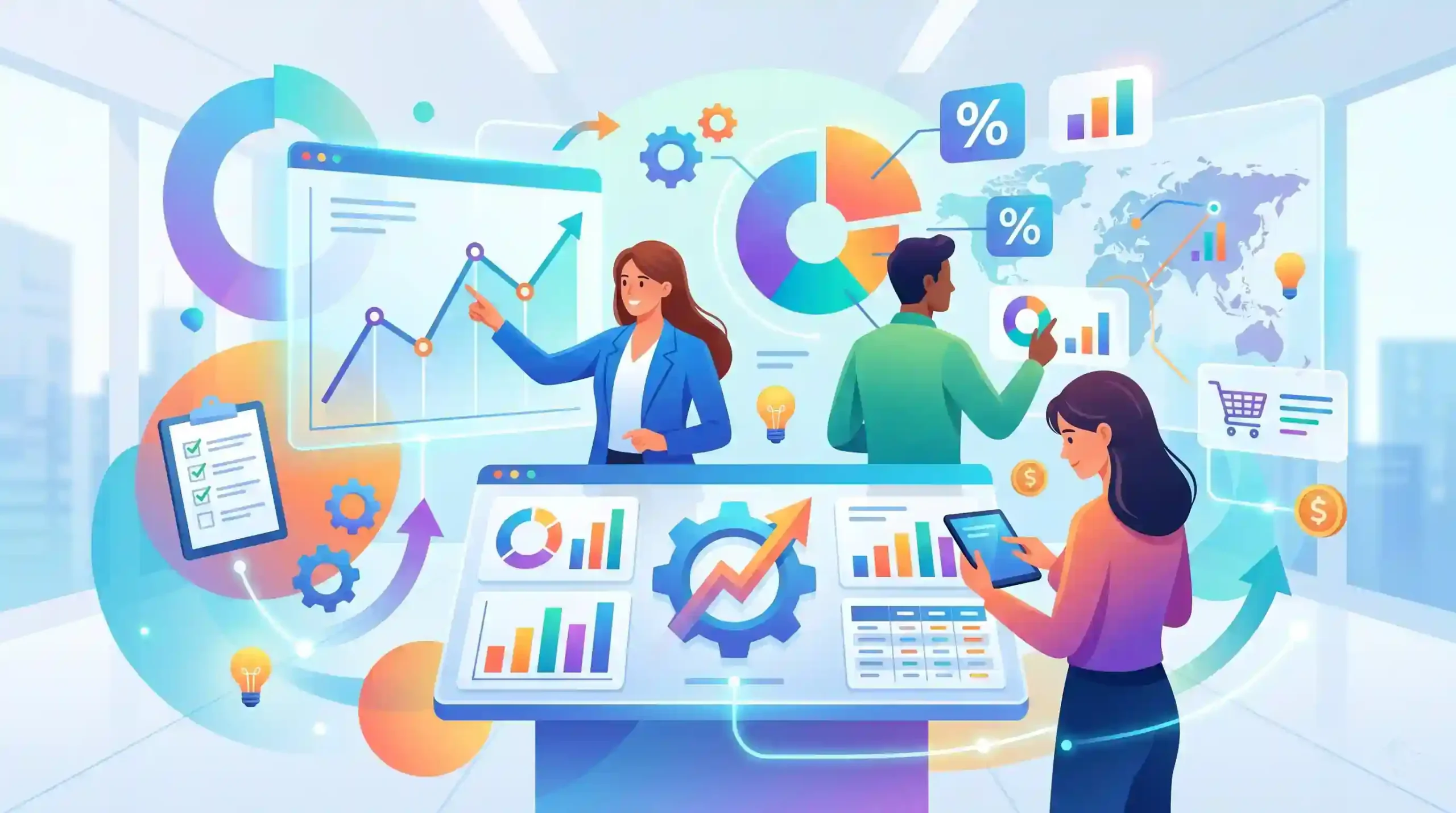 📊 اندازهگیری شاخصهای کلیدی عملکرد و تحلیل دادههای فروش