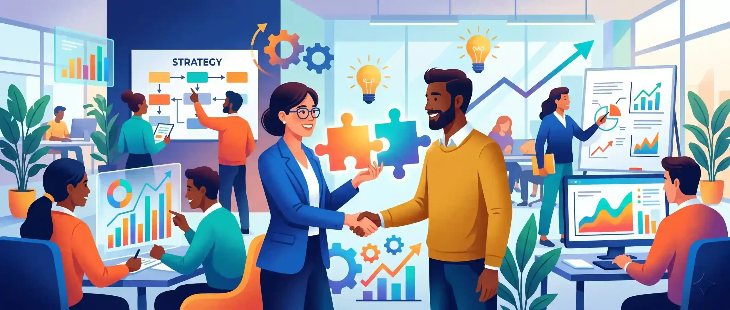 🤝 یکپارچه‌سازی تیم بازاریابی و فروش برای هماهنگی بیشتر