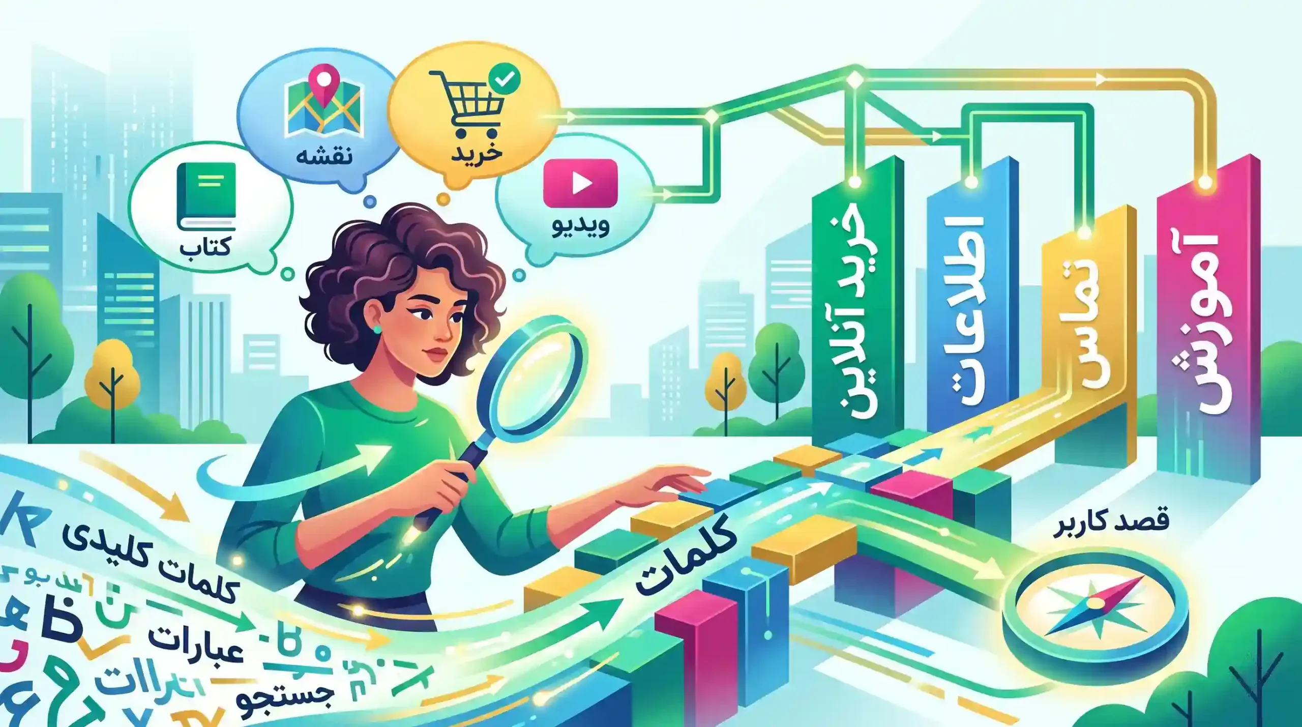 🧠 انطباق کلمات با قصد و نیت اصلی کاربر از جستجو
