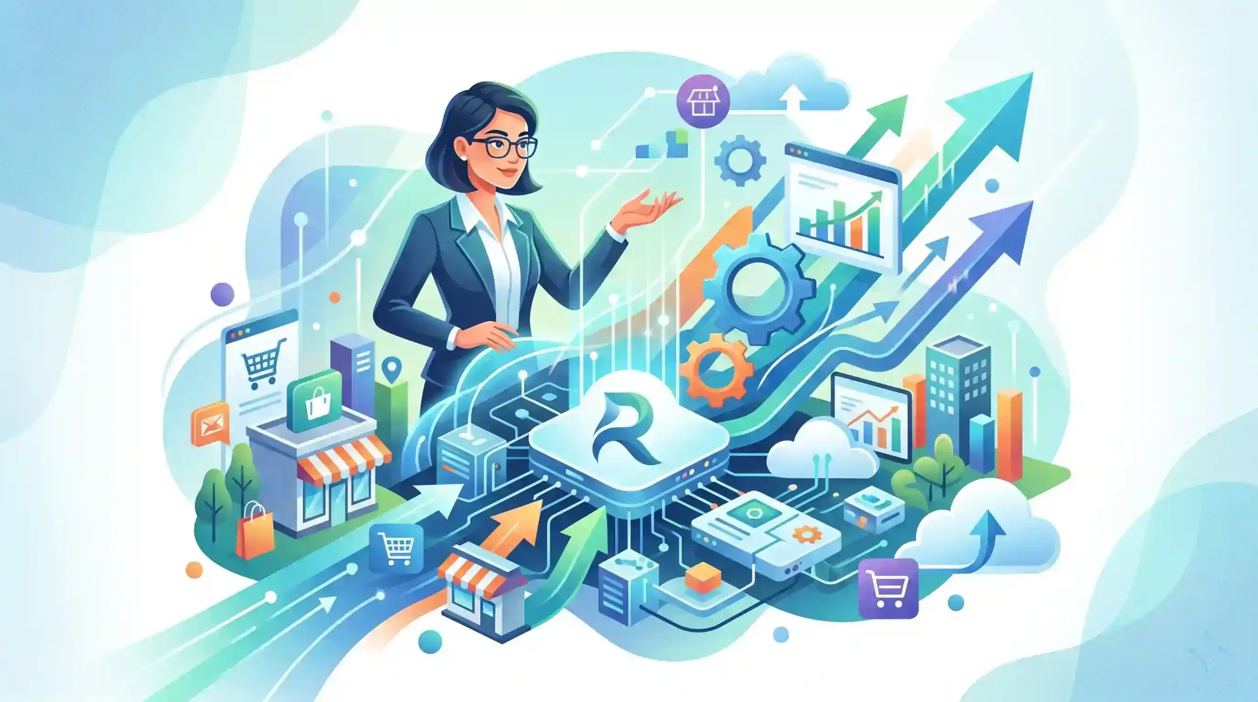 🚀 نقش رسا وب آفرین در پیادهسازی زیرساختهای اتوماسیون و رشد تجارت خرد
