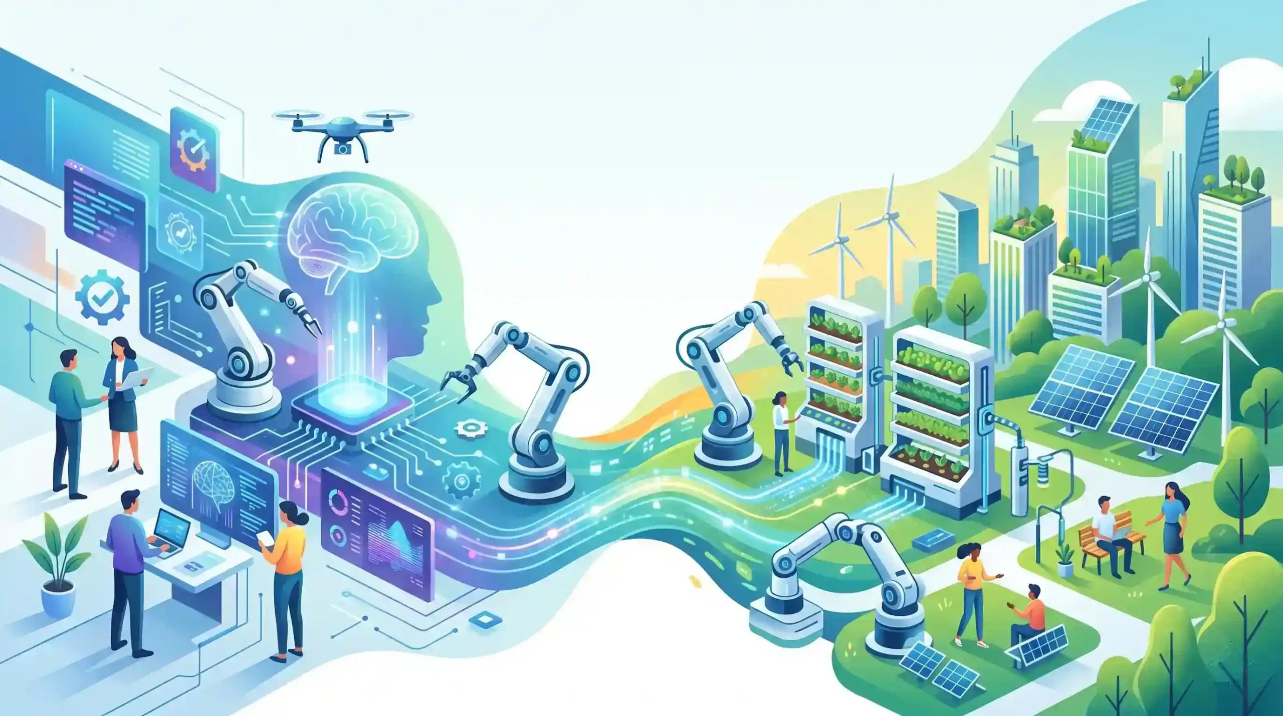 🤖 تلفیق هوش مصنوعی با اتوماسیون برای آیندهای پایدار
