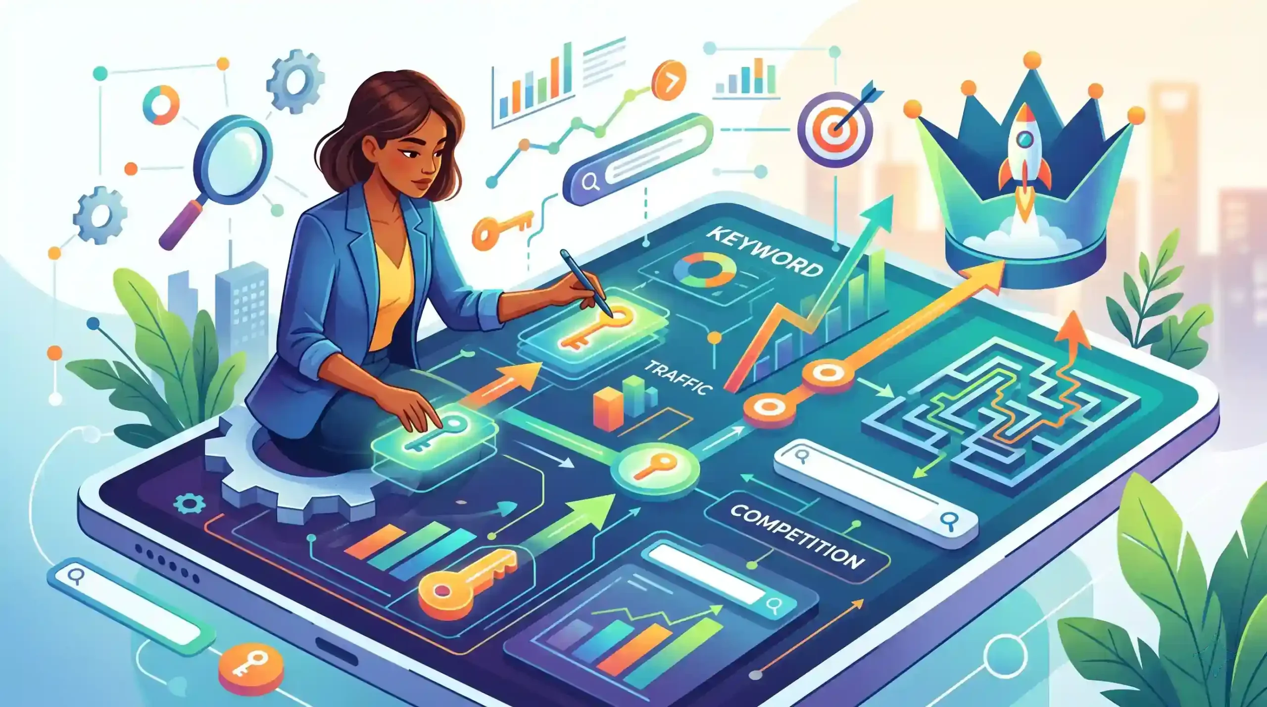 🚀 اهمیت استراتژیک انتخاب عبارات کلیدی در بازاریابی دیجیتال