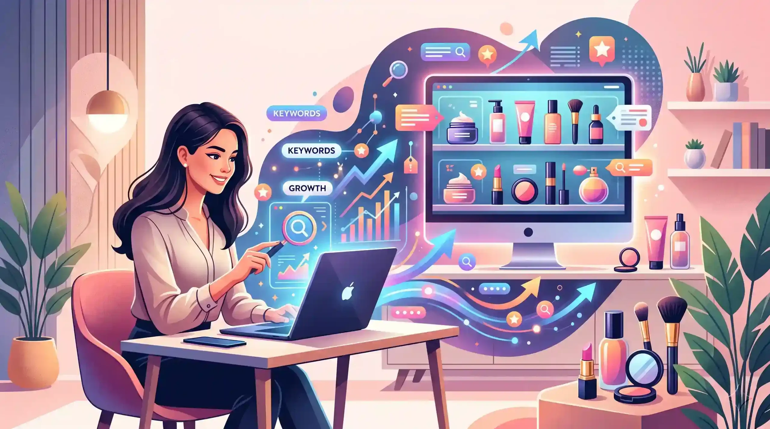 💄 اهمیت کیورد ریسرچ برای فروشگاههای آرایشی و بهداشتی