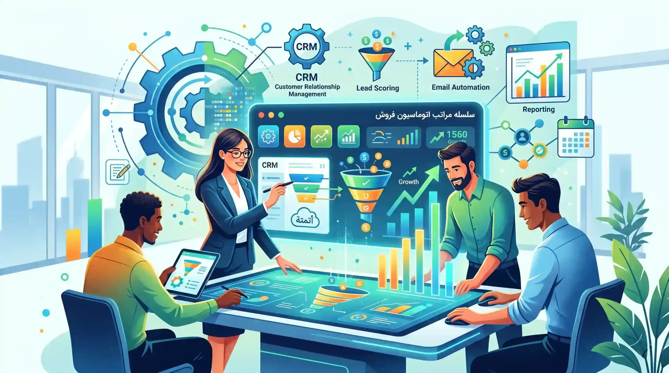 🛠️ ابزارهای کلیدی برای پیاده سازی اتوماسیون فروش