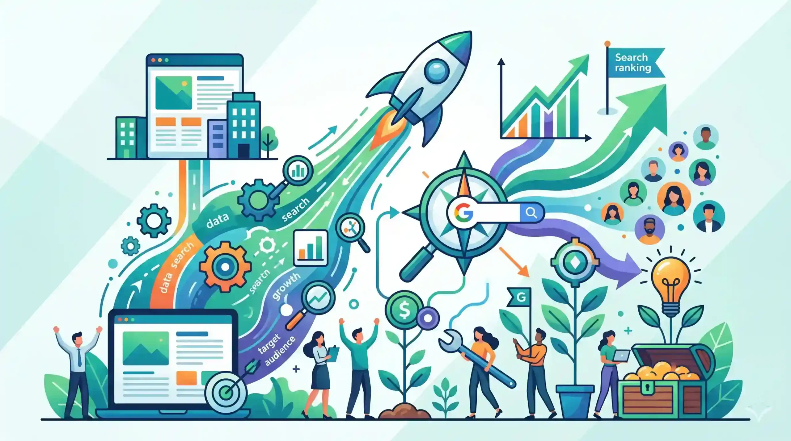 💡 مزیتهای اساسی تحقیق کلمات کلیدی با گوگل کیورد ریسرچ برای وب سایت های جدید