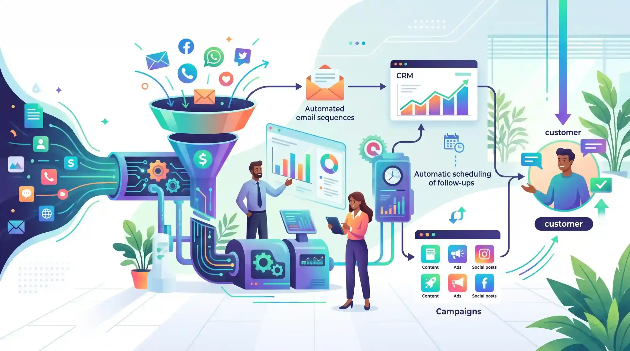 🚀 مقدمه‌ای بر اتوماسیون سازی فرایندهای فروش و اهمیت آن در بازاریابی مدرن