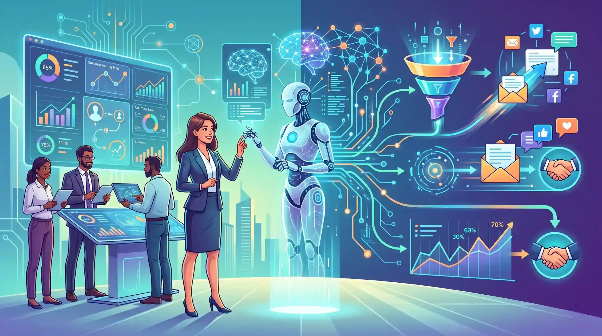 🤖 هوش مصنوعی و اتوماسیون نسل جدید در فروش