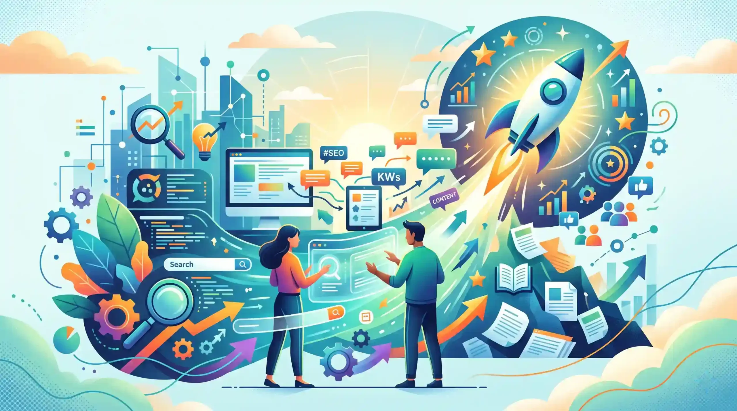 🚀 نقش کلمات کلیدی در موفقیت سئو و بازاریابی محتوایی