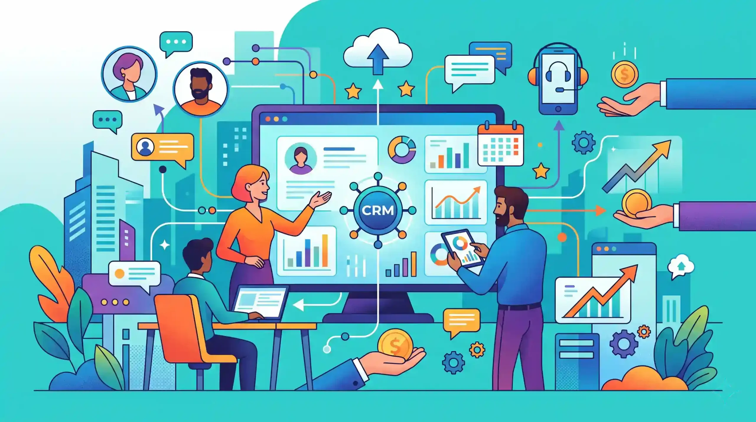 🤝 مدیریت رایگان ارتباط با مشتریان CRM