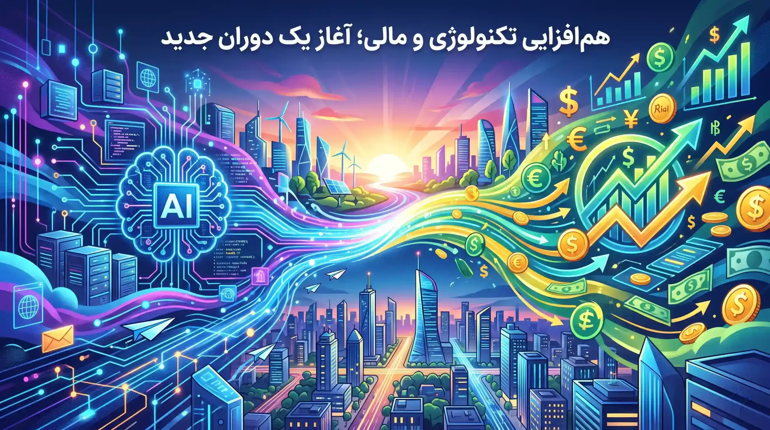 🚀 همافزایی تکنولوژی و مالی؛ آغاز یک دوران جدید