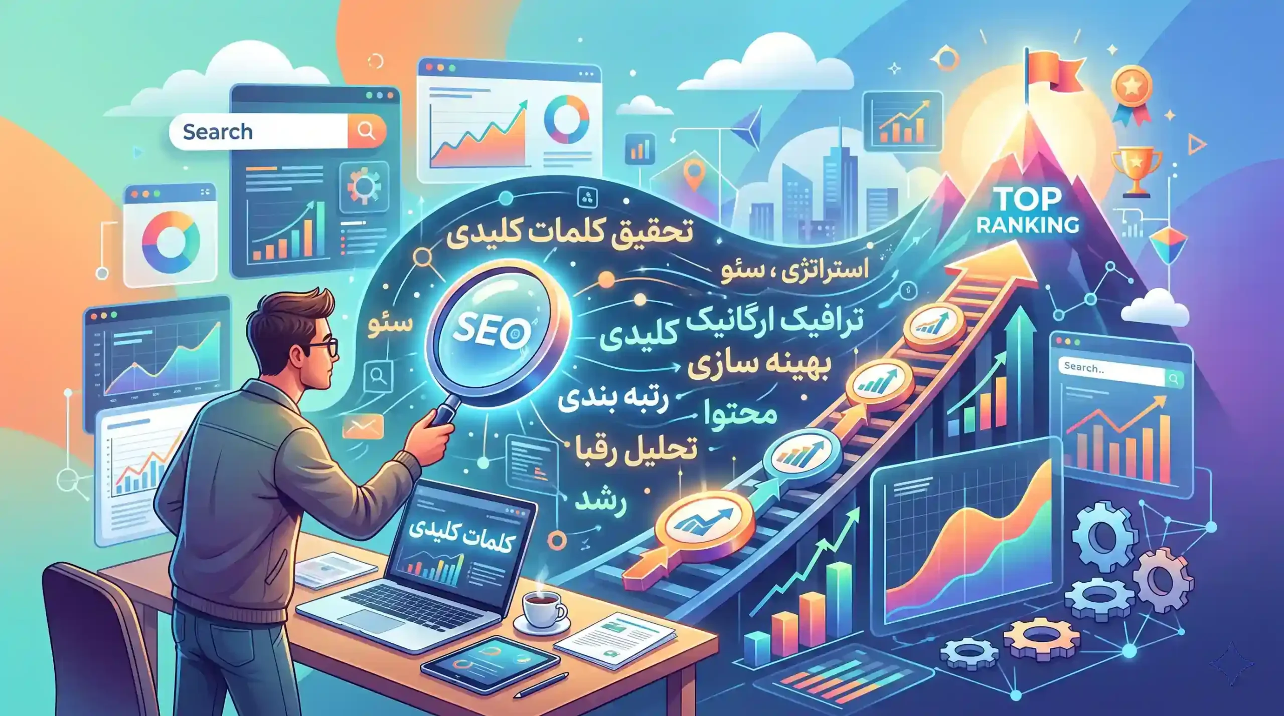 📌 اهمیت استراتژیک تحقیق کلمات کلیدی در سئو