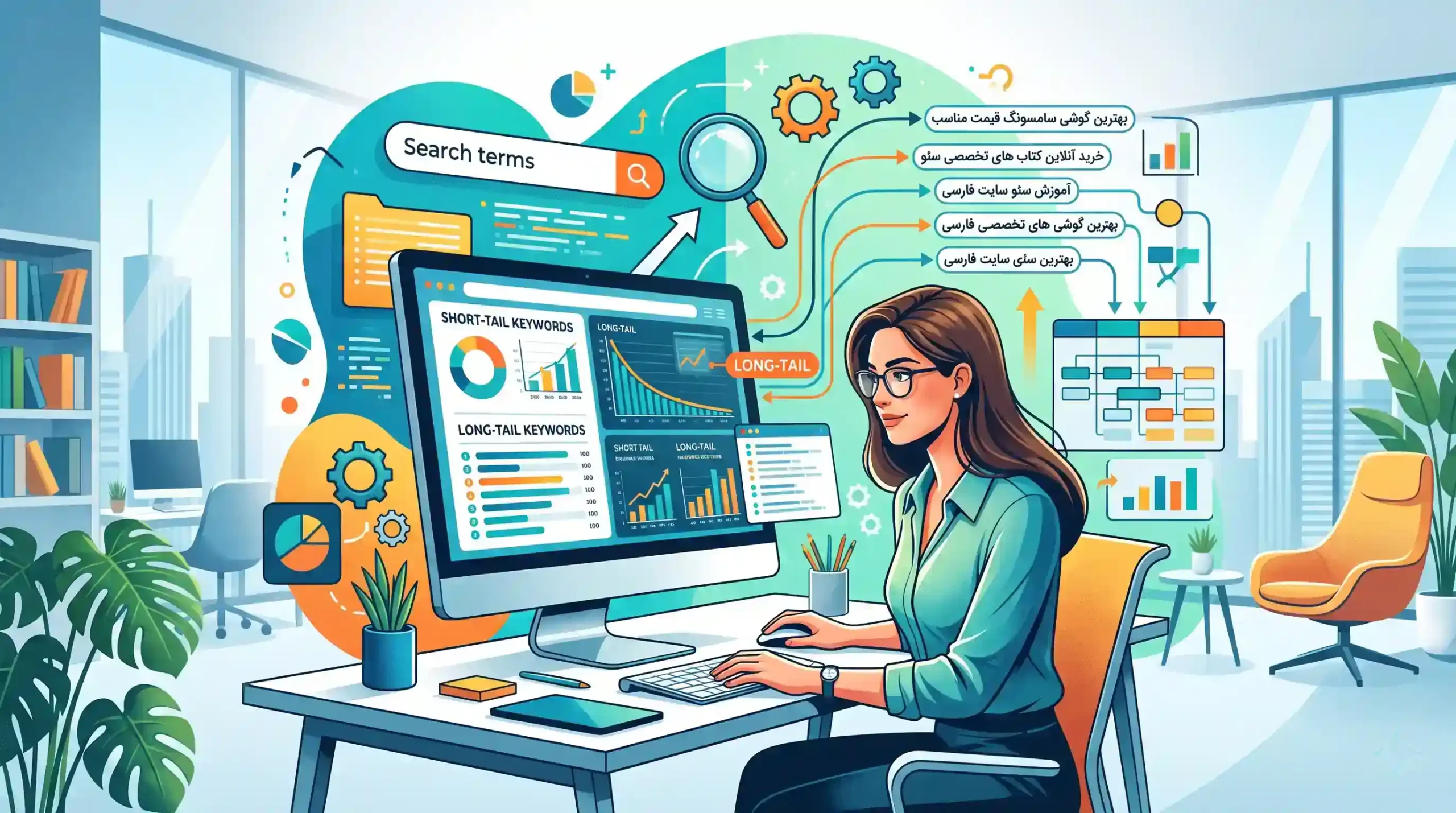 🚀 استخراج کلمات کلیدی طولانی یا Long-tail Keywords