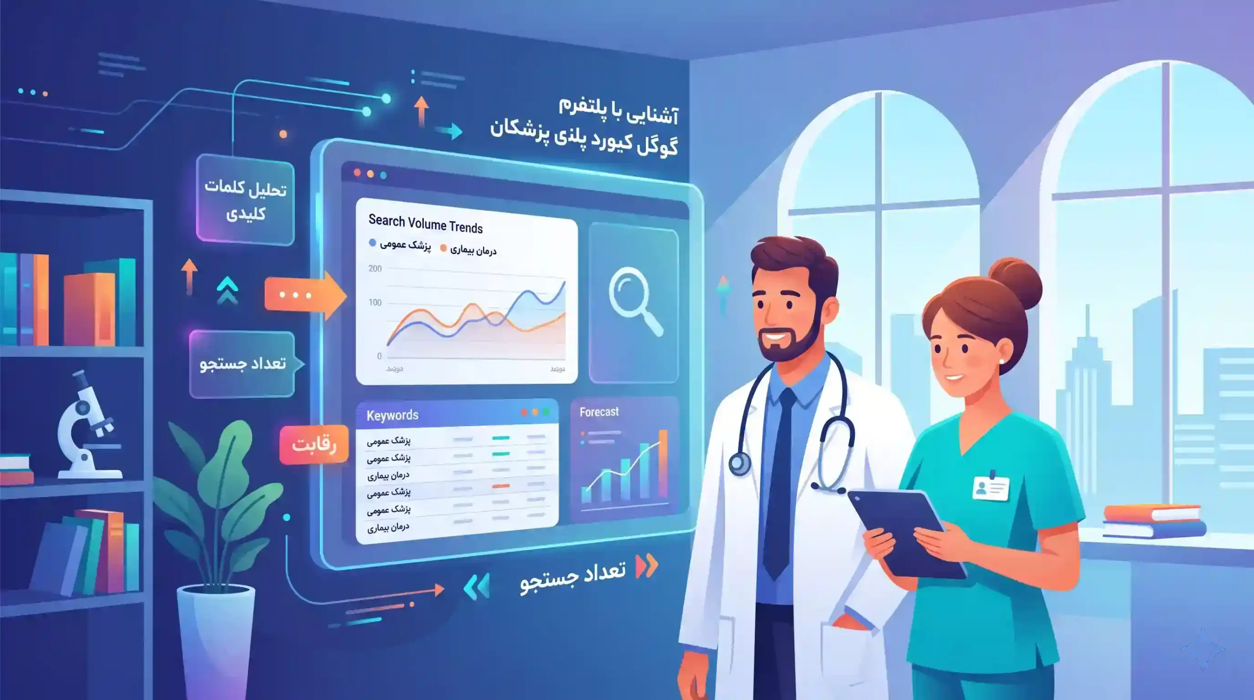 🔍 آشنایی با پلتفرم گوگل کیورد پلنر برای پزشکان