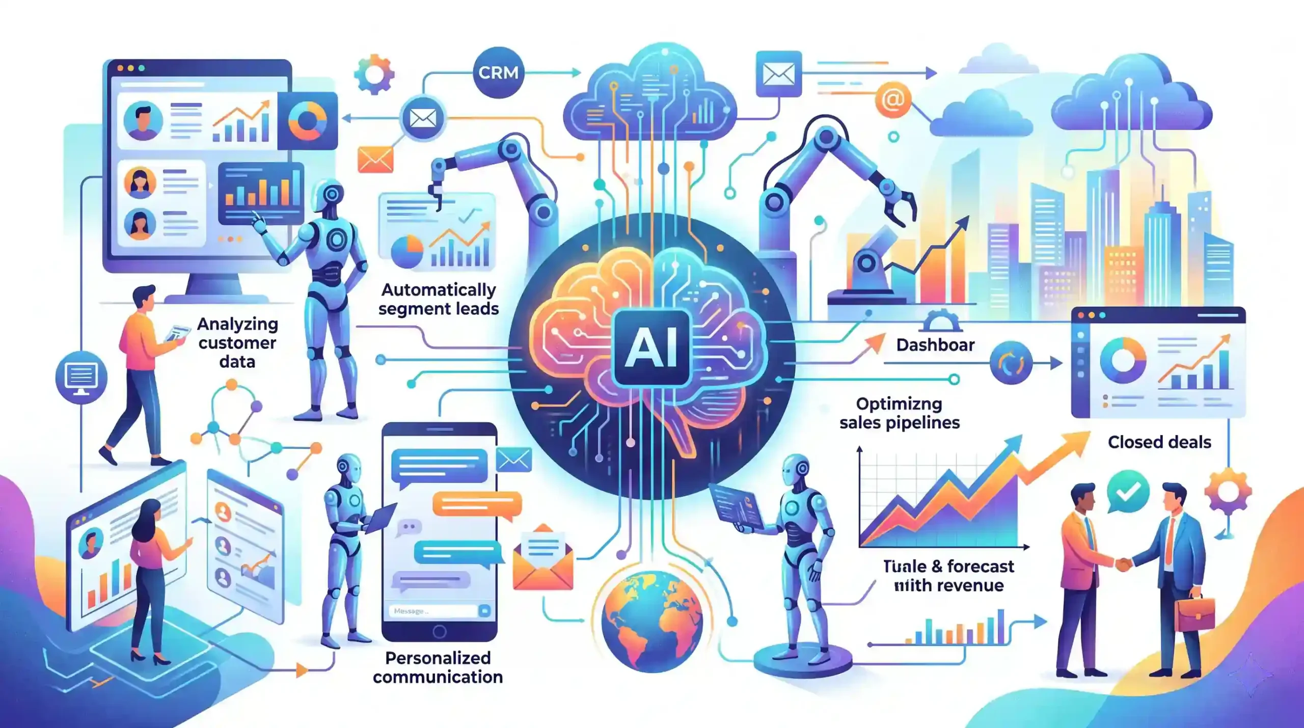 🤖 نقش هوش مصنوعی در اتوماسیون فروش مدرن