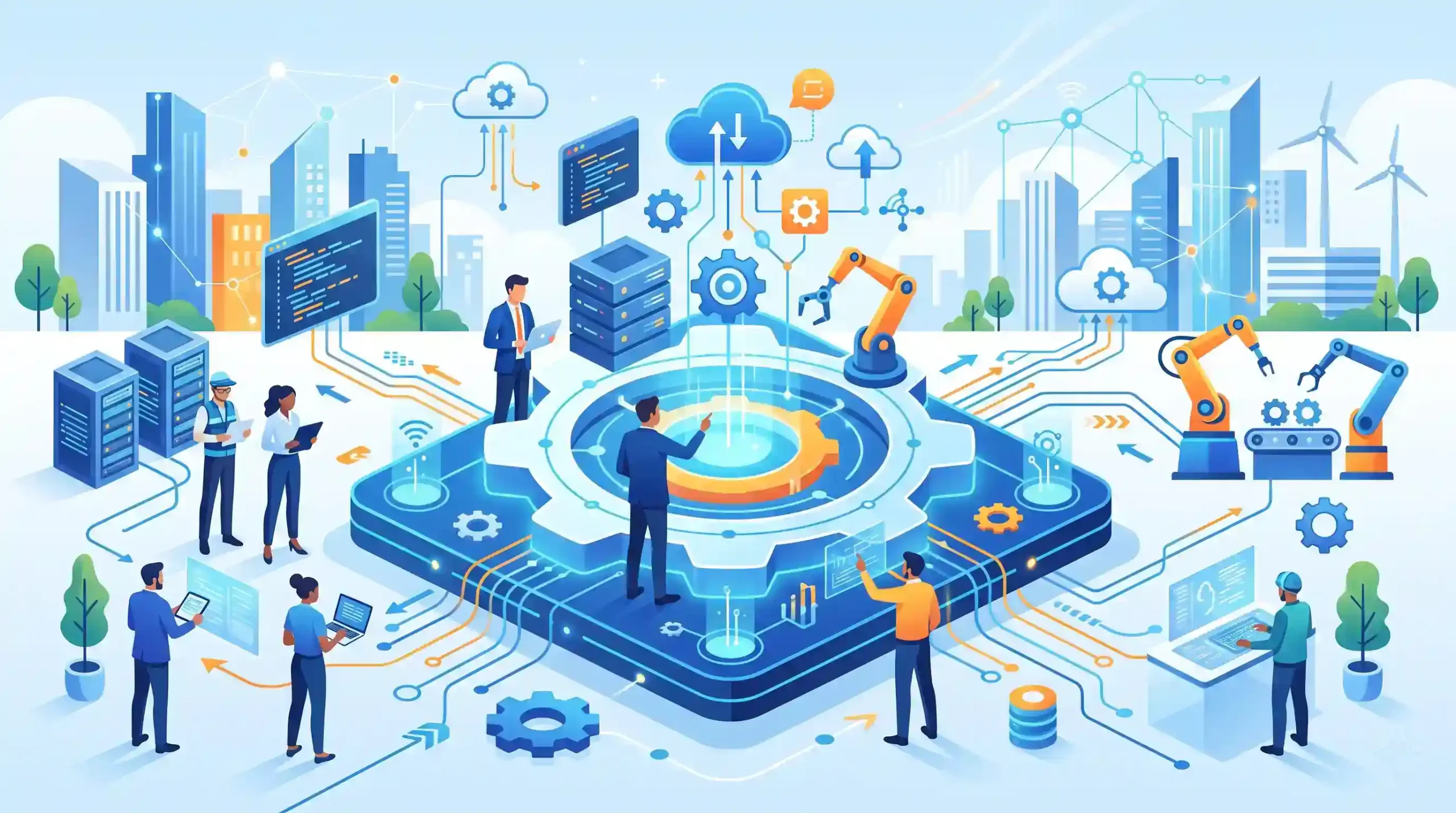 💼 نقش رسا وب آفرین در پیاده‌سازی زیرساخت‌های اتوماسیون