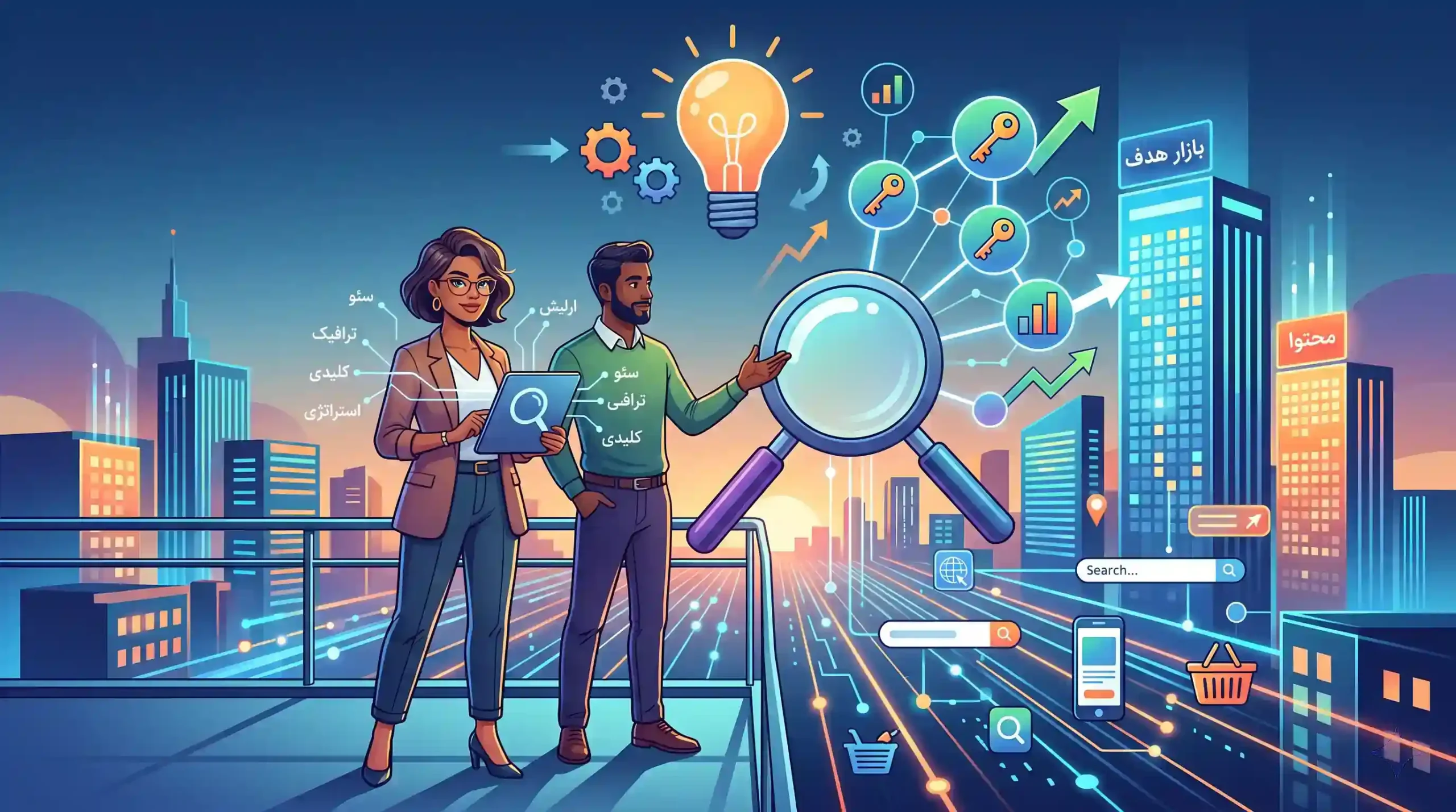 🔑 مقدمه‌ای بر اهمیت تحقیق کلمات کلیدی در بازاریابی دیجیتال