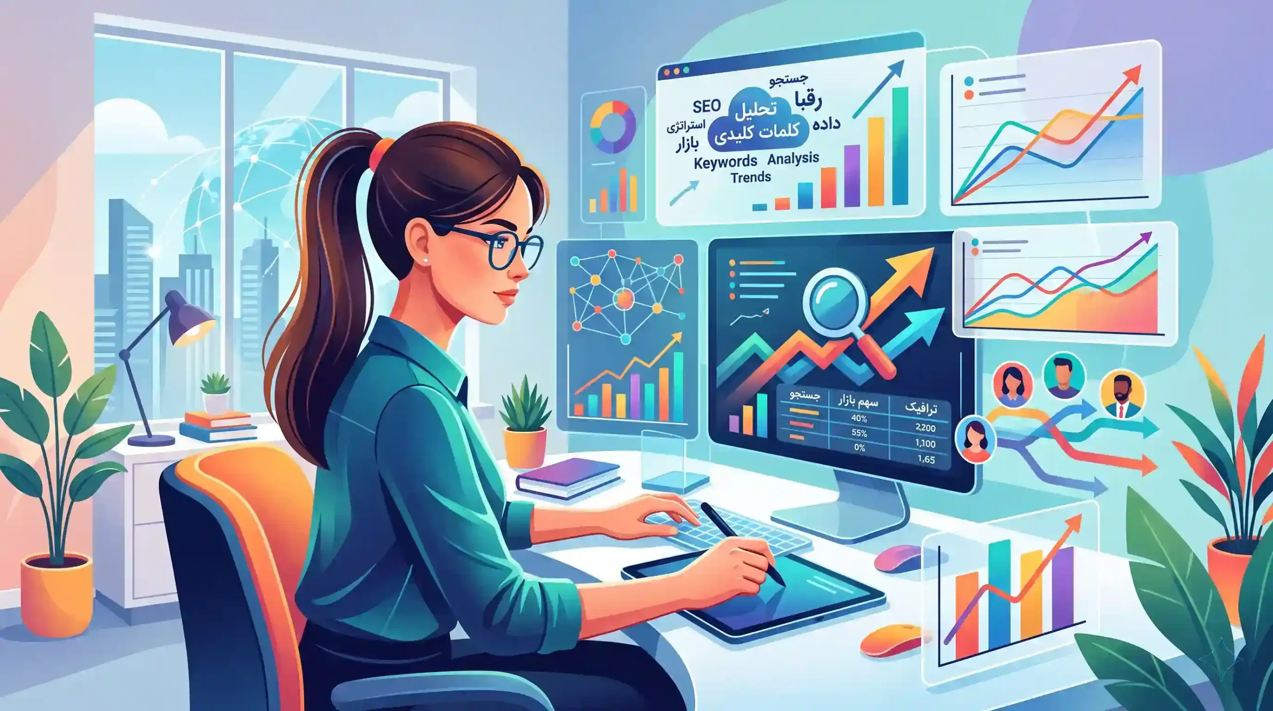 💡 تکنیک‌های پیشرفته برای تحلیل رقبا در کیورد ریسرچ