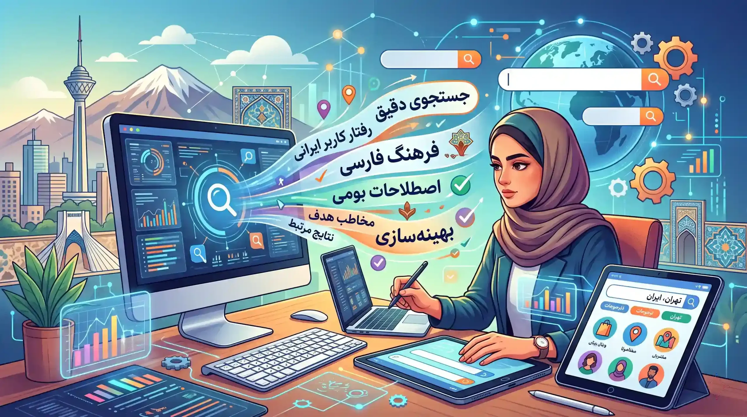 🌍 بومیسازی عبارات جستجو شده متناسب با رفتار کاربر ایرانی
