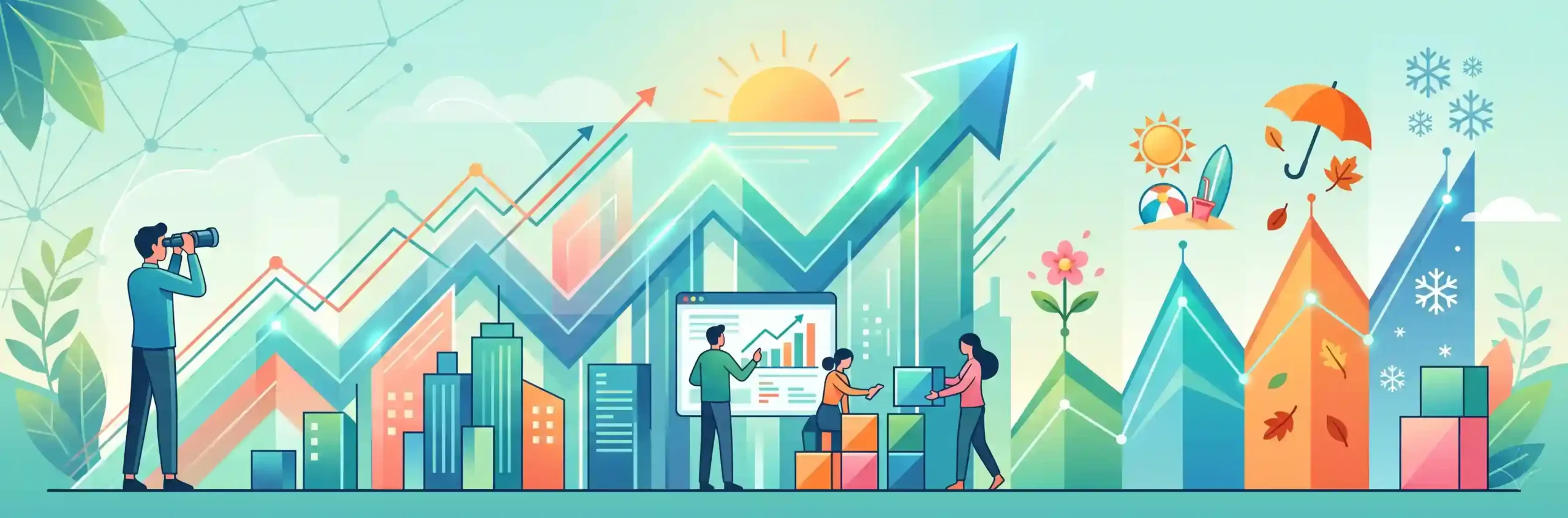 📈 پیشبینی روندها و تحلیل فصلی تقاضای بازار