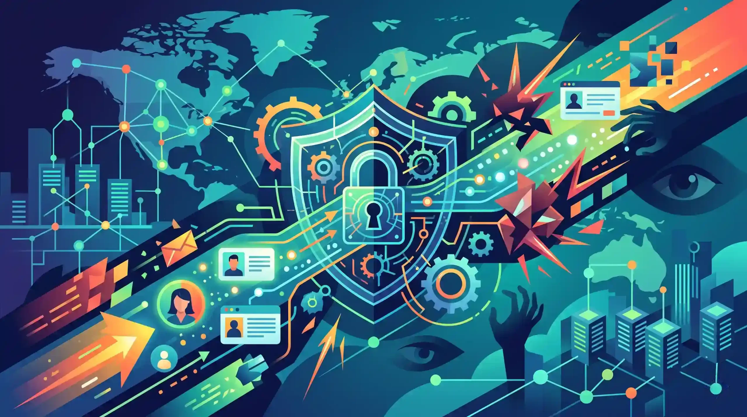 🔒 چالشهای امنیتی و حفظ حریم خصوصی دادههای مشتریان