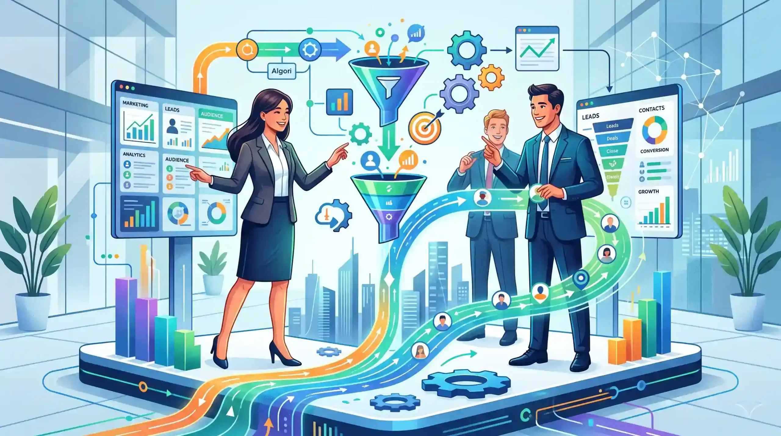🤝 هماهنگی میان بازاریابی و فروش با سیستمهای اتوماتیک