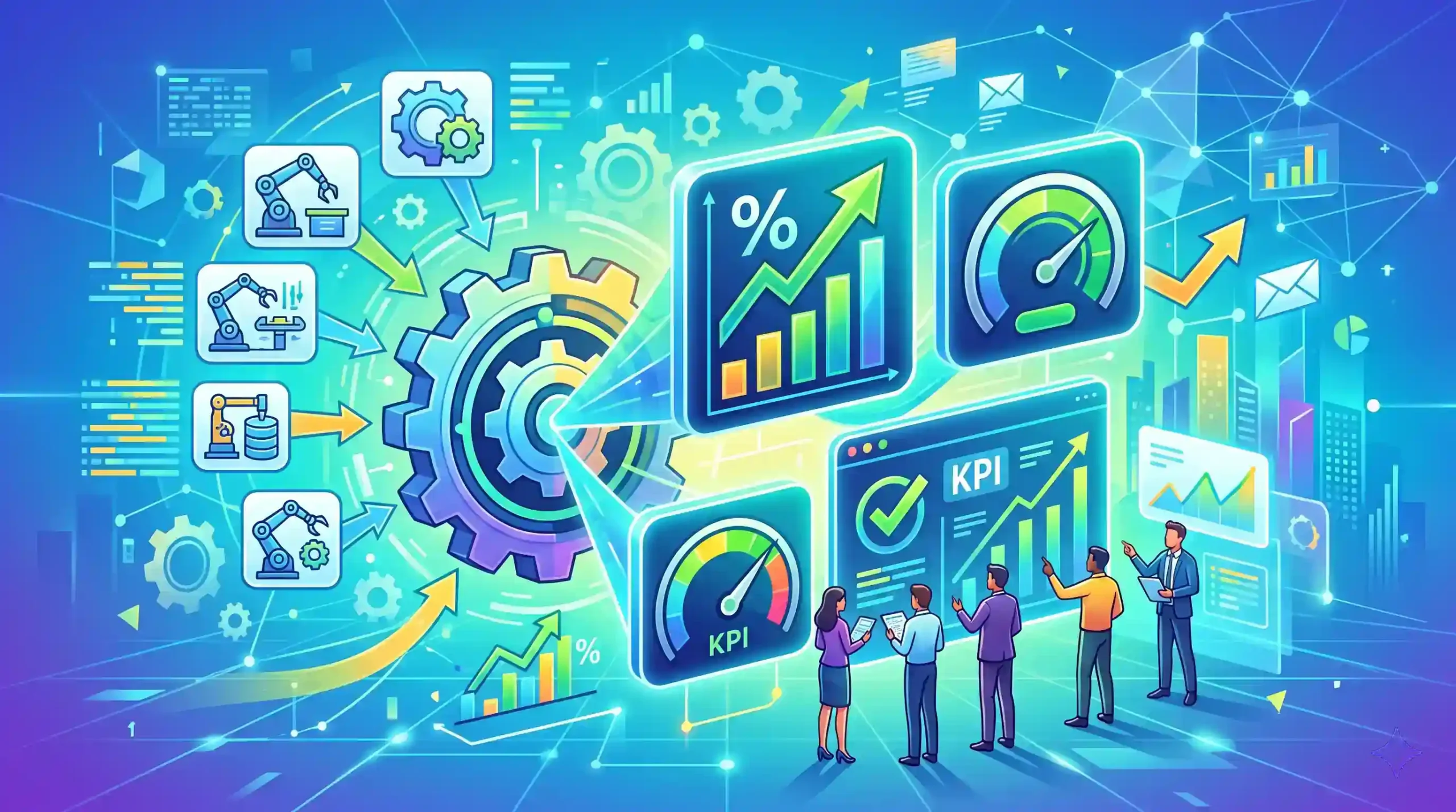 📈 شاخصهای کلیدی عملکرد برای سنجش موفقیت اتوماسیون