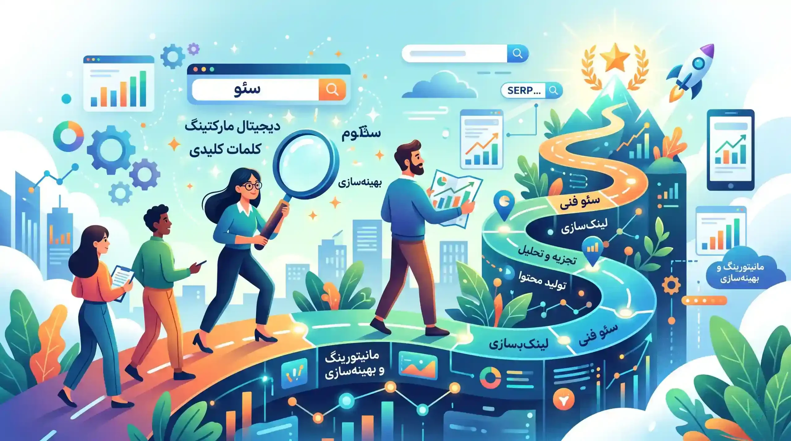 🚀 نقشه راه سئو و اهمیت کیورد ریسرچ در دیجیتال مارکتینگ