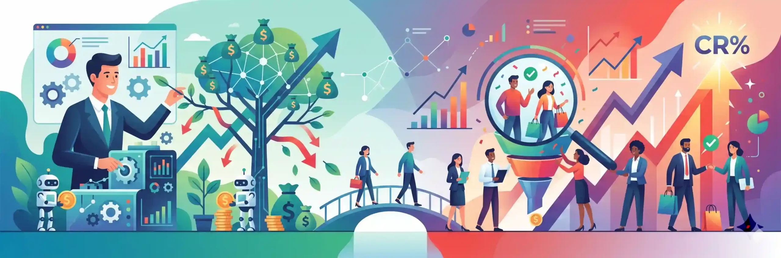 💸 بهینهسازی هزینهها و افزایش مستقیم نرخ تبدیل