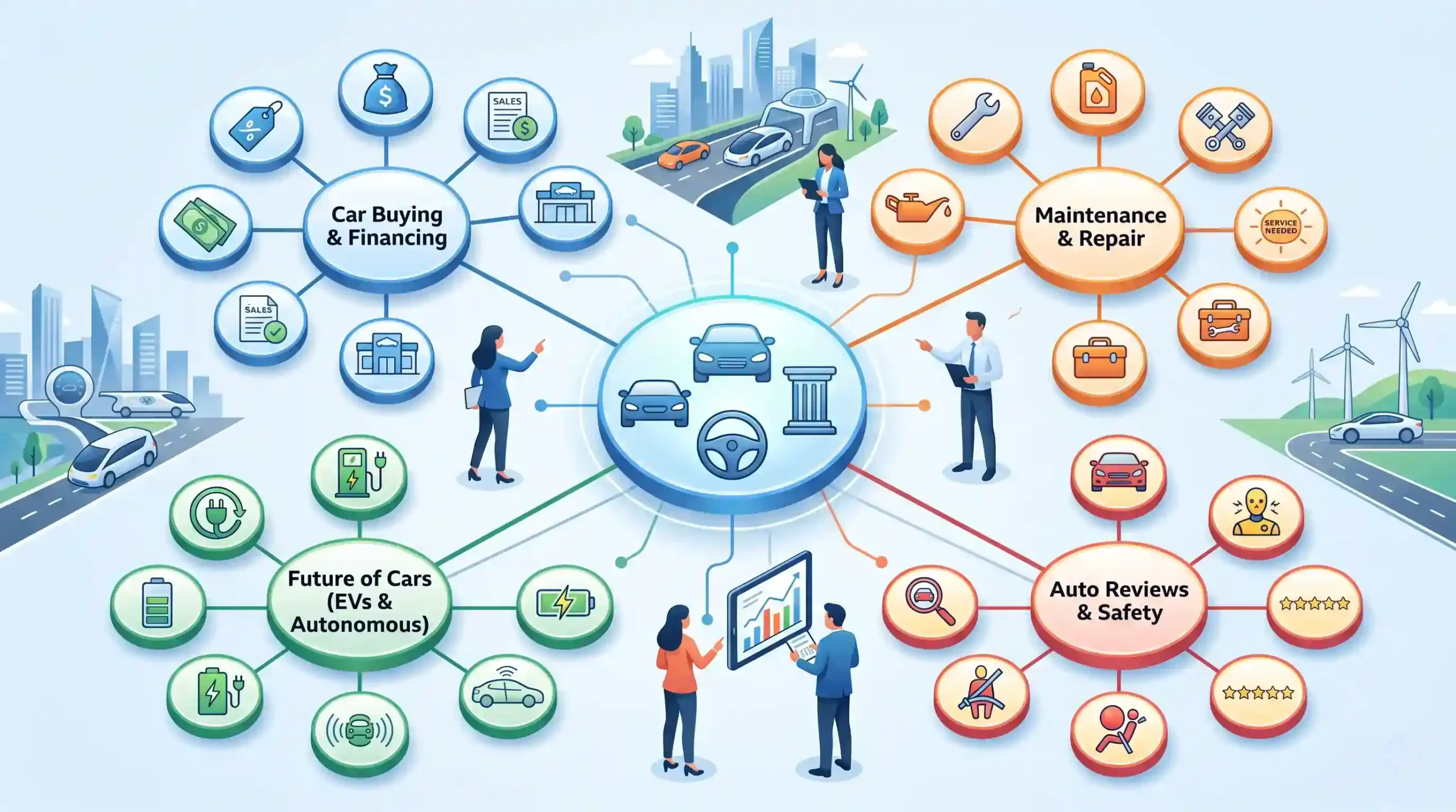 💡 استراتژی خوشهبندی محتوایی (Topic Clustering) در حوزه خودرو