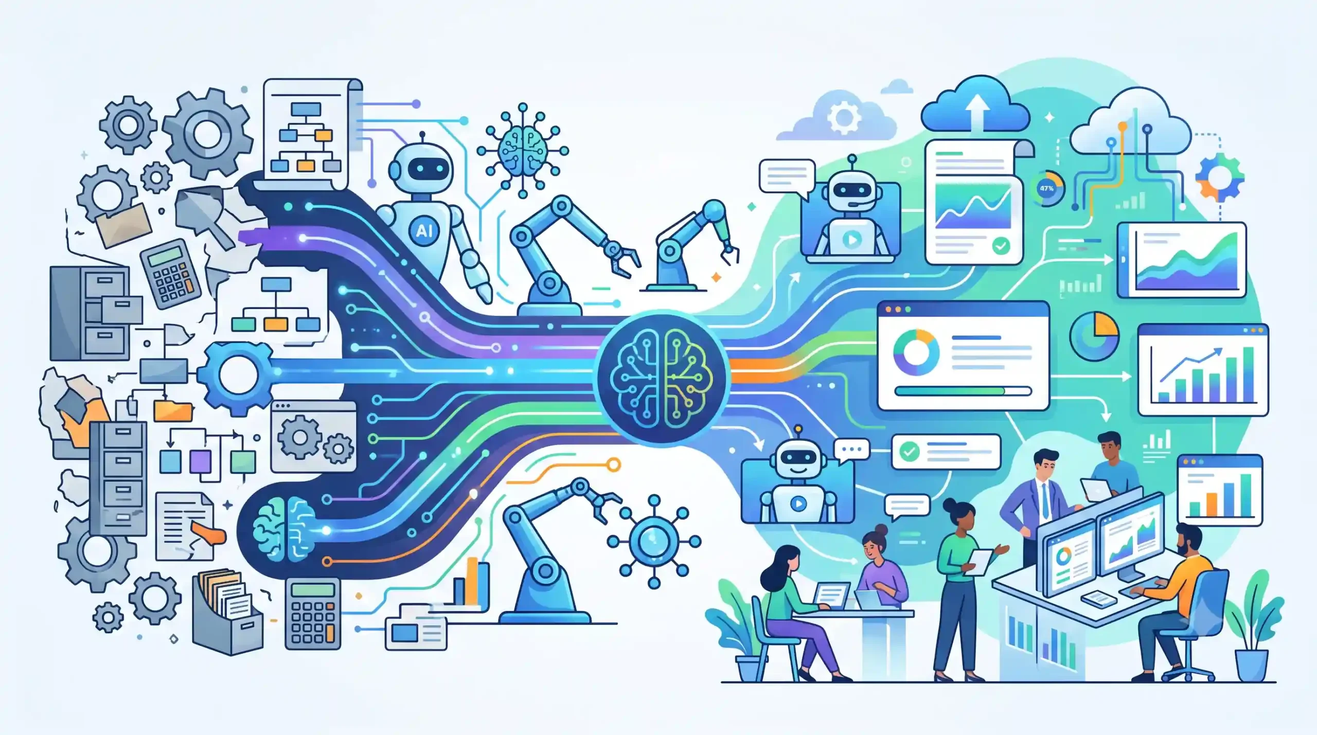 🚀 نقش اتوماسیون در دگرگونی دیجیتال کسبوکارها