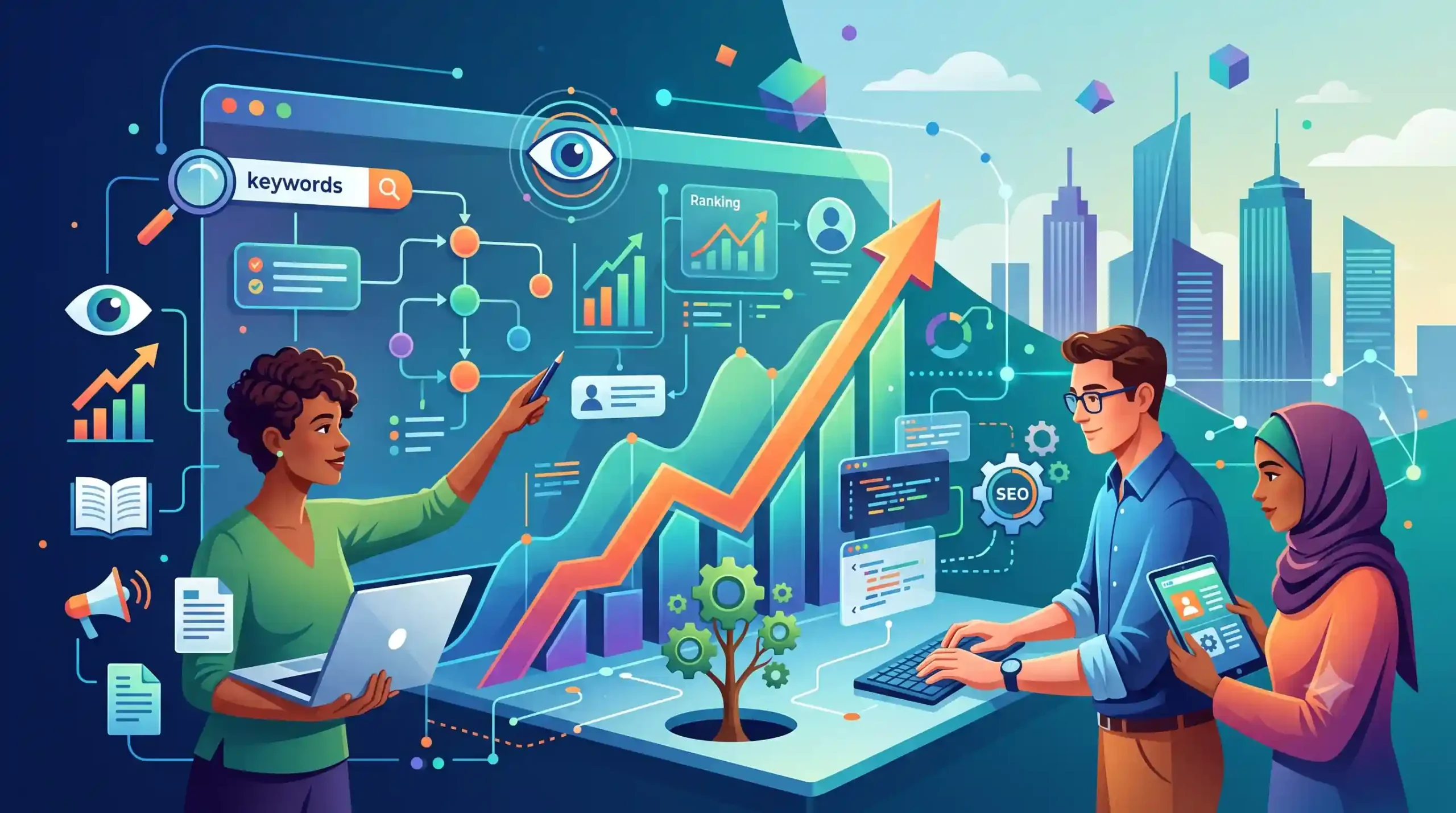 💼 نقش رسا وب آفرین در تدوین استراتژی محتوایی و سئو سایت شما
