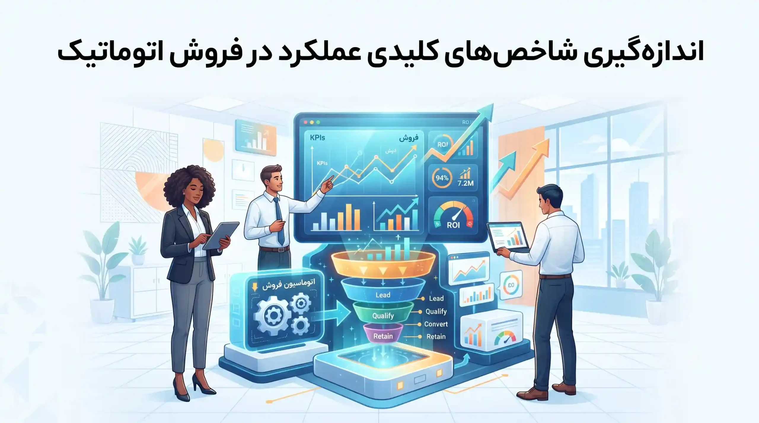 🎯 اندازهگیری شاخصهای کلیدی عملکرد در فروش اتوماتیک