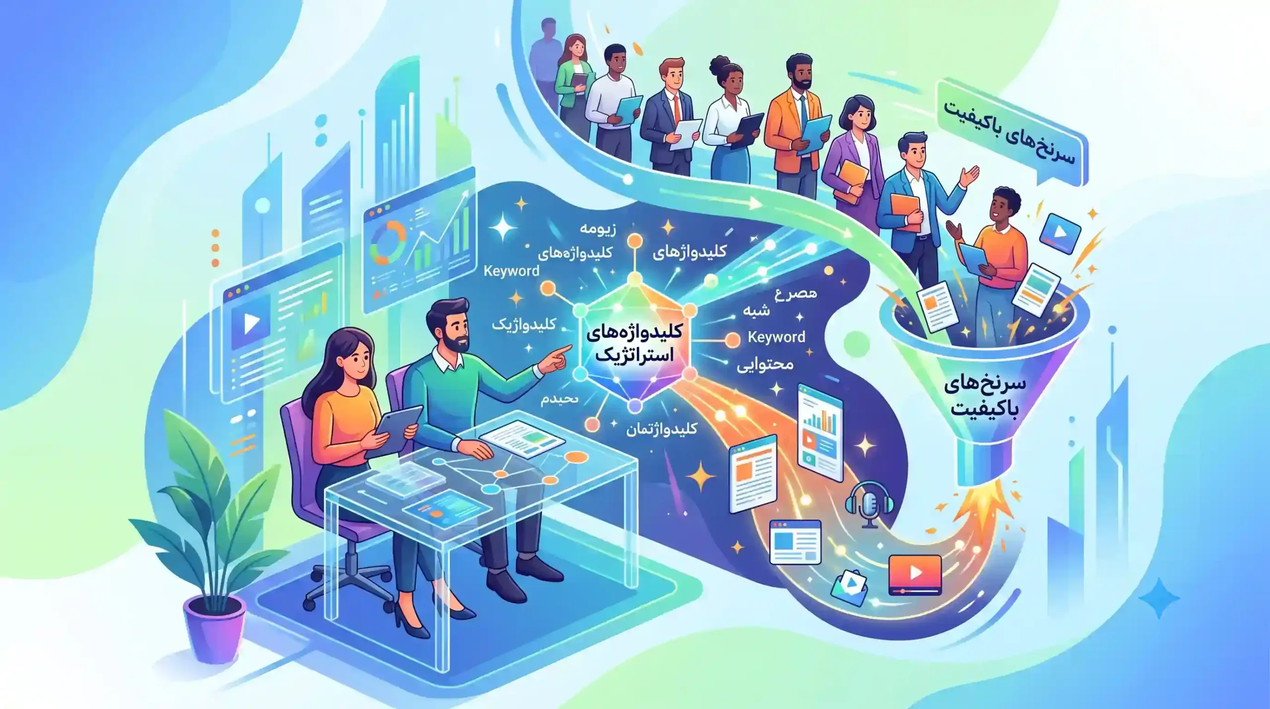 💼 نقش تحقیق کلمات کلیدی در بازاریابی محتوایی و جذب سرنخهای باکیفیت