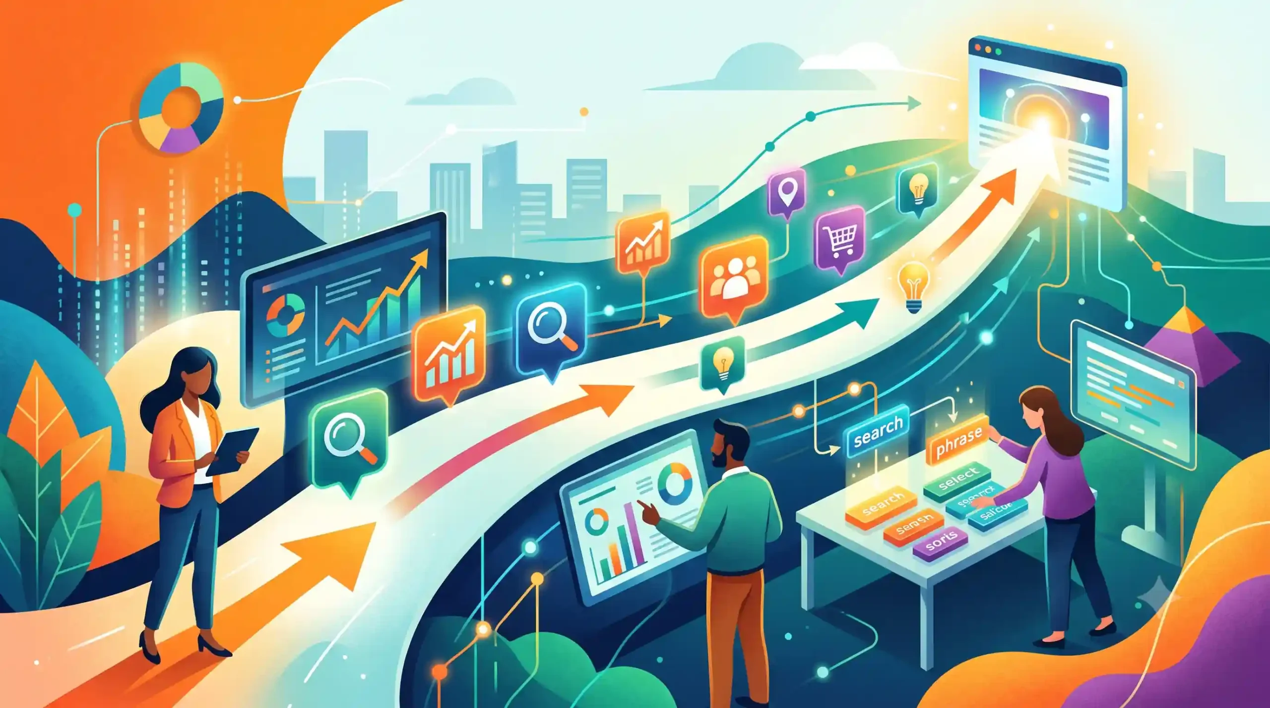 🚀 افزایش هدفمند ترافیک وب‌سایت با انتخاب عبارات درست