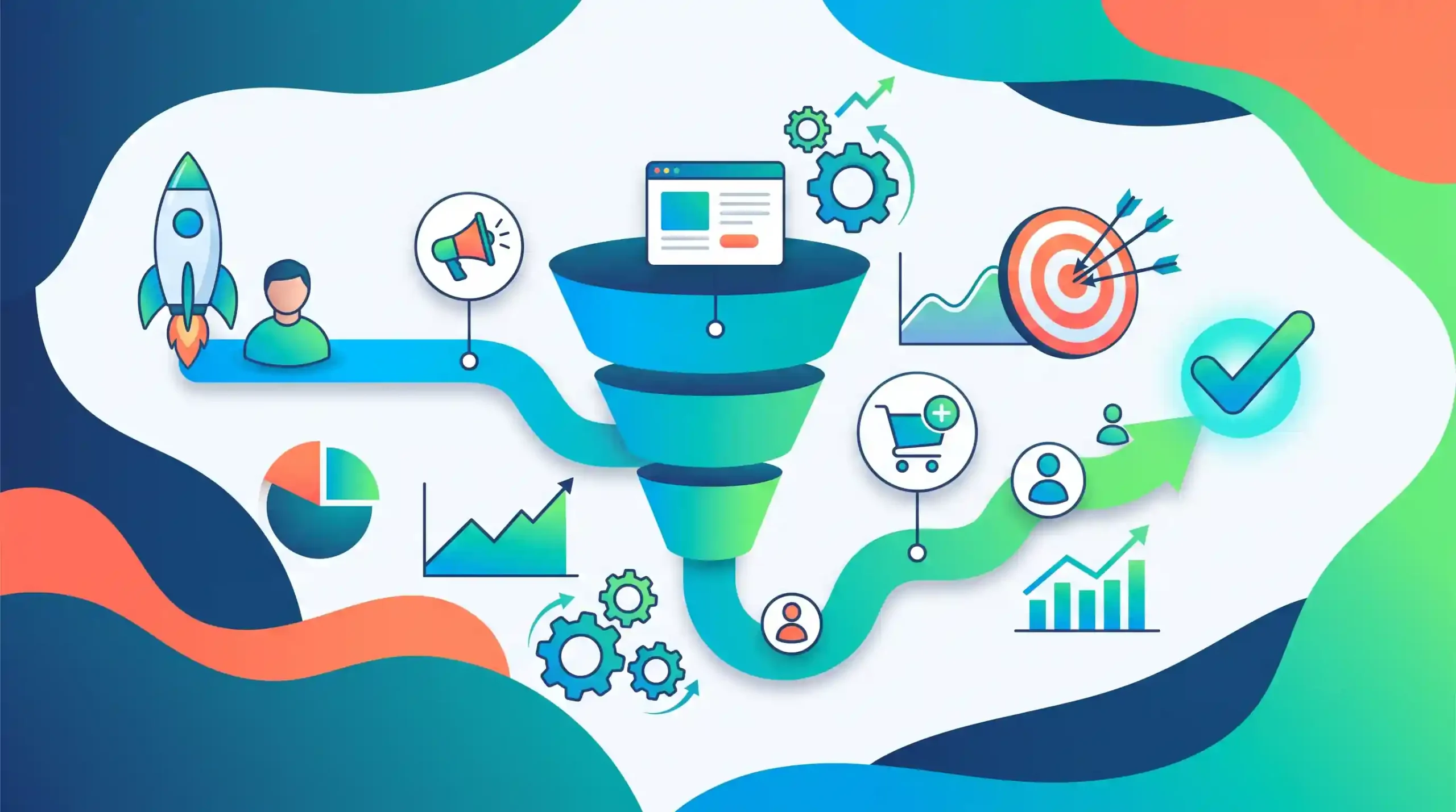 🛍️ تطبیق مسیر مشتری با اهداف نرخ تبدیل