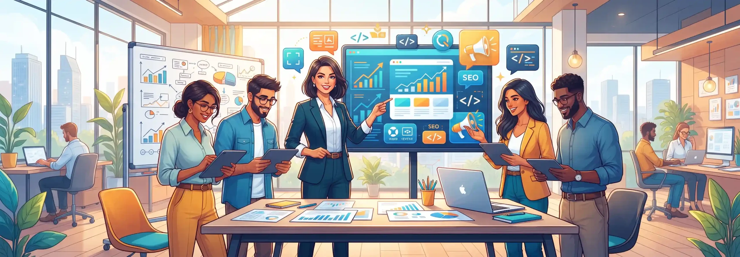 🤝 انتخاب بهترین تیم متخصص و خدمات آژانس رسا وب آفرین